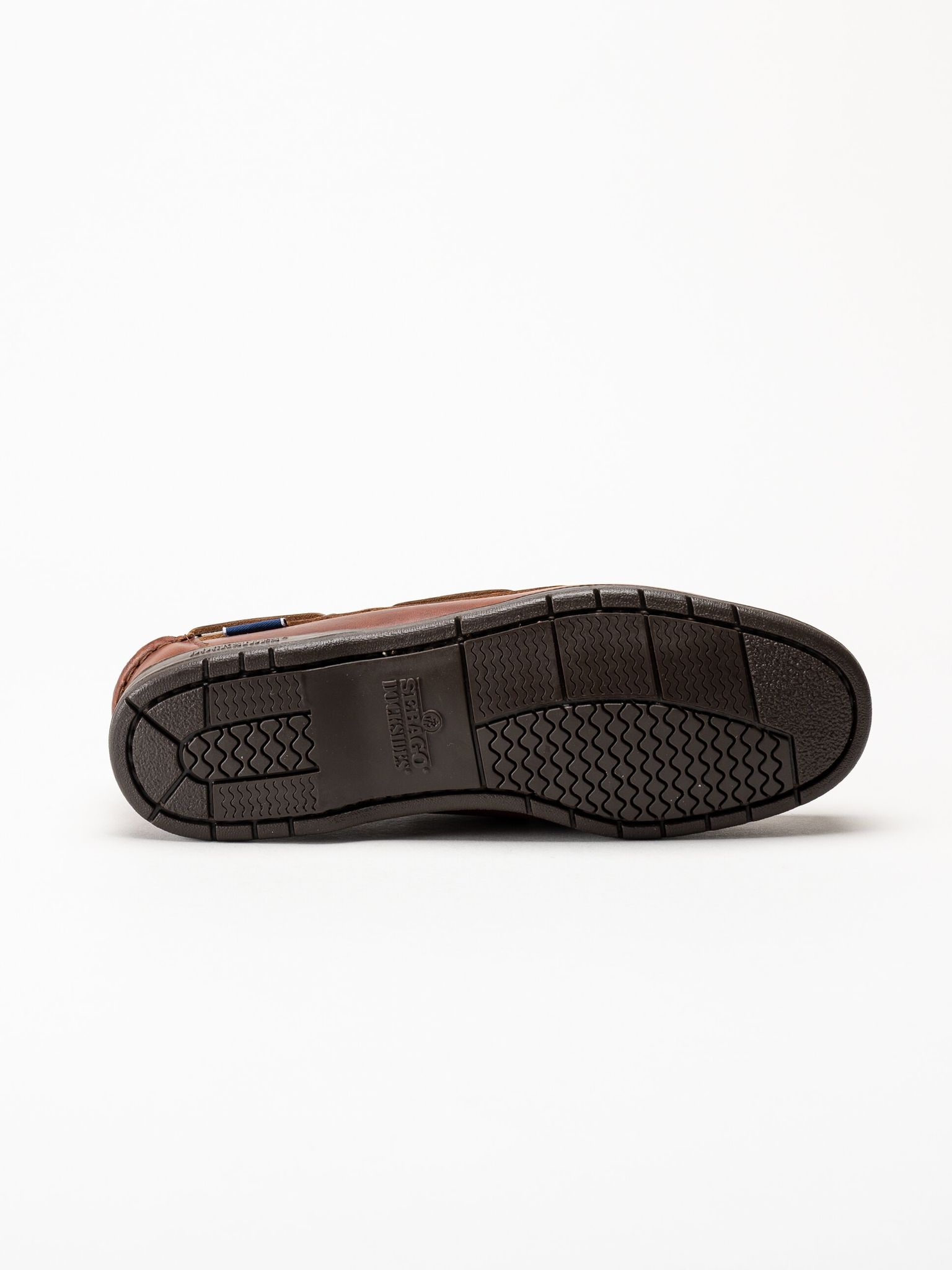 Sebago - Endeavor FGL - Mörkbruna seglarskor i skinn