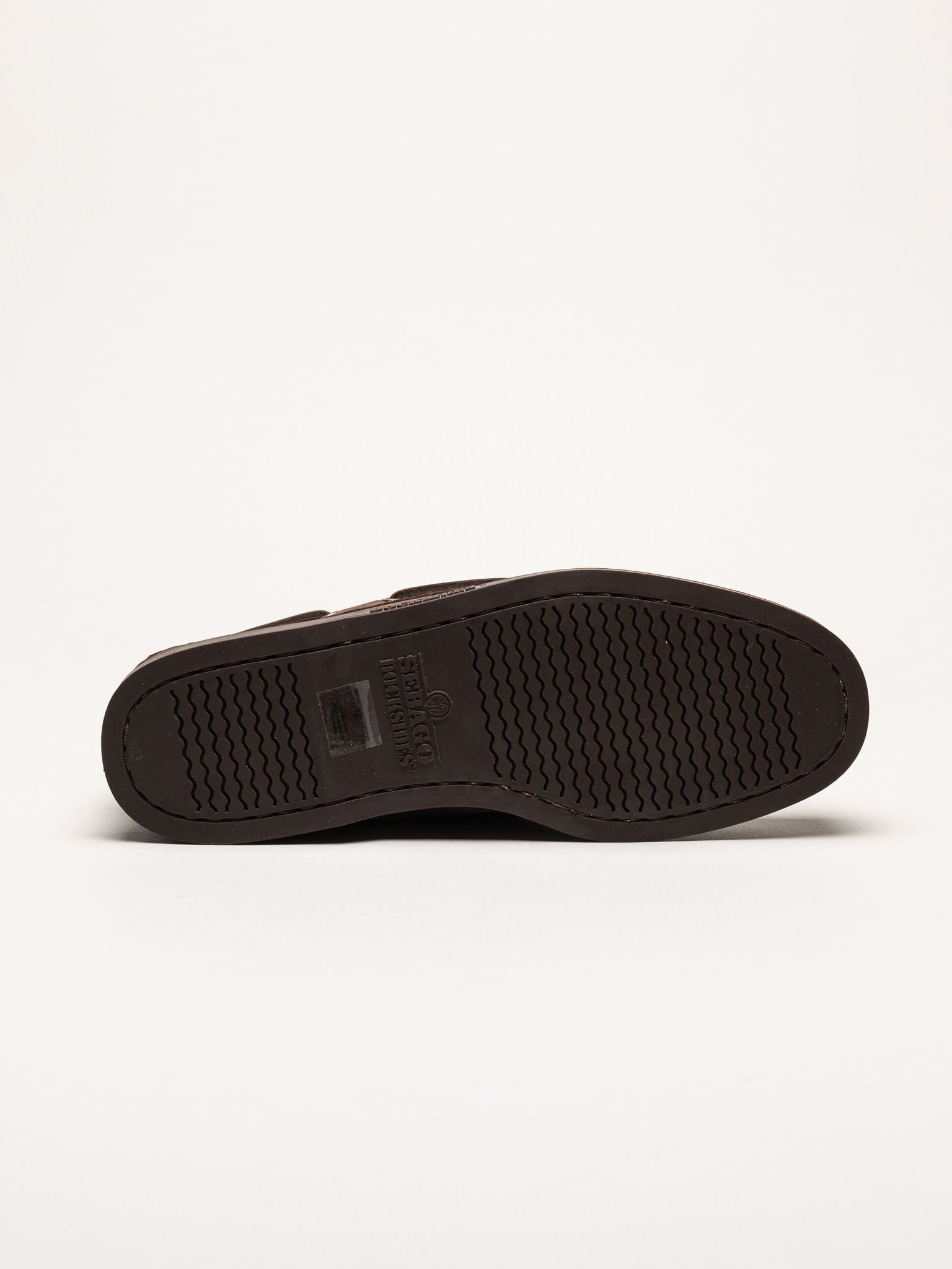 Sebago - Portland - Mörkbruna seglarskor i nubuck