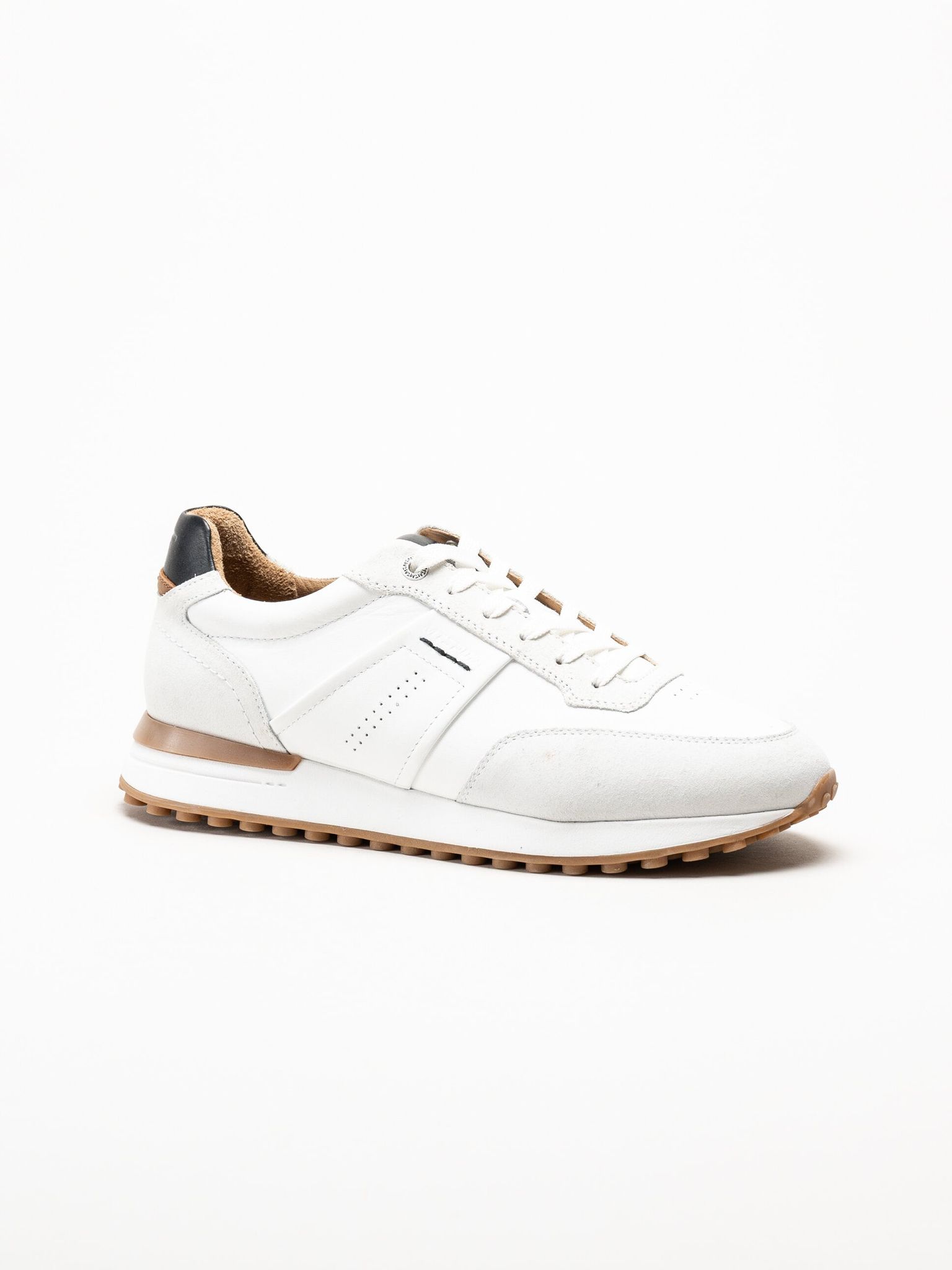 Marco Tozzi - MT Sport - Vita sneakers i skinn och mocka