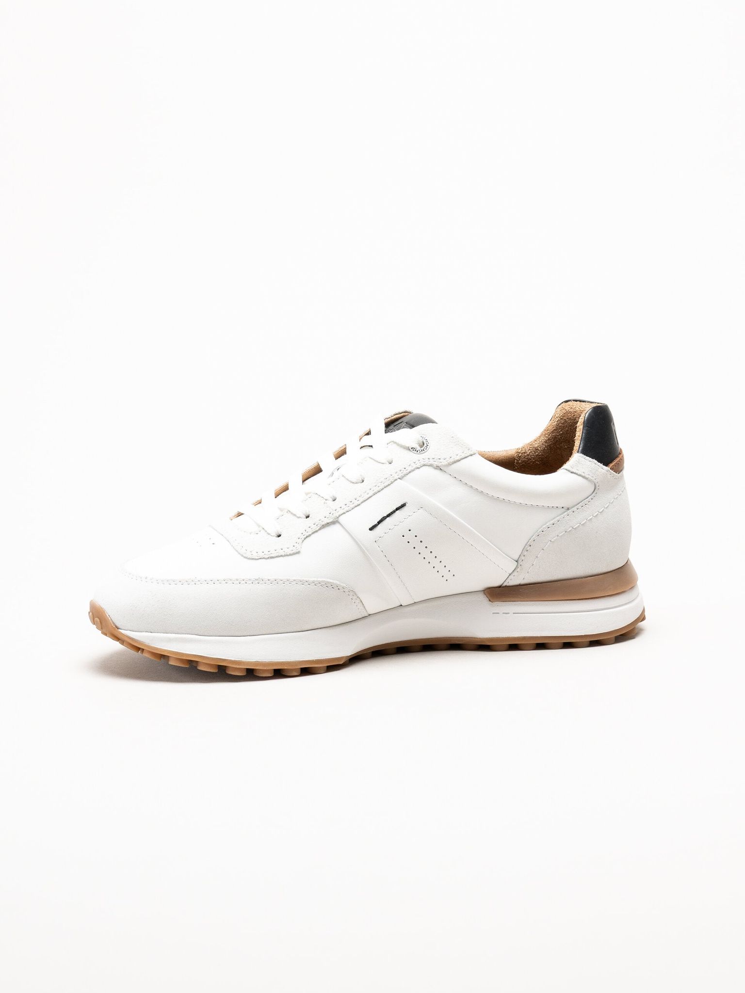 Marco Tozzi - MT Sport - Vita sneakers i skinn och mocka