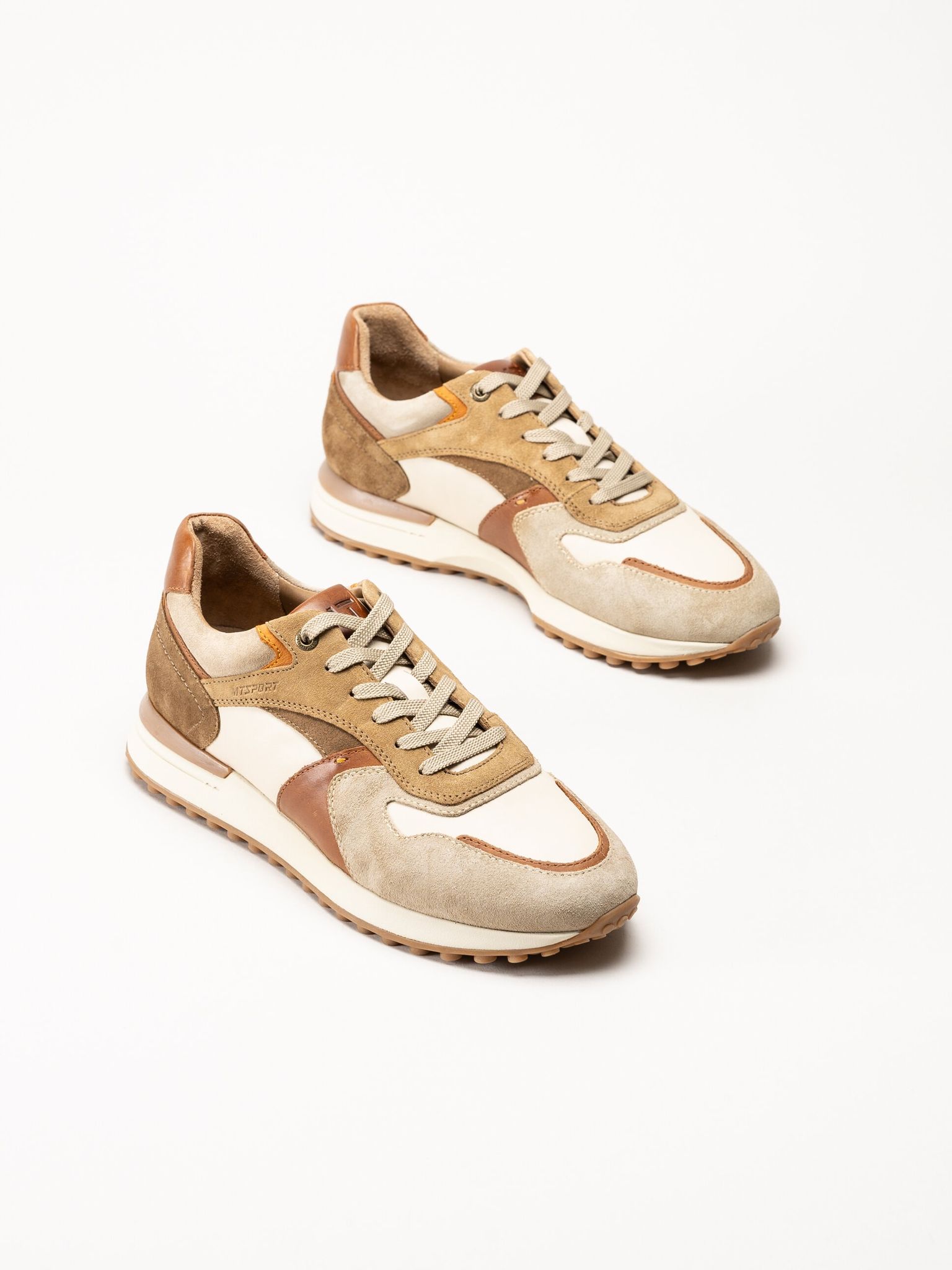 Marco Tozzi - Bruna sneakers i mocka