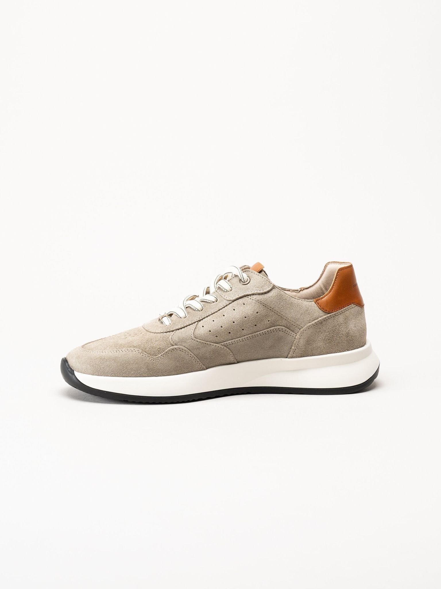 Ambitious - Beige sneakers i mocka