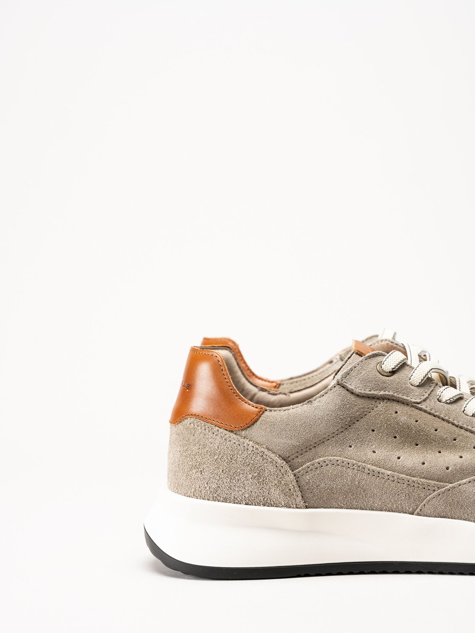 Ambitious - Beige sneakers i mocka