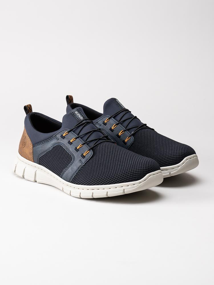 Rieker - Mörkblå slip on sneakers