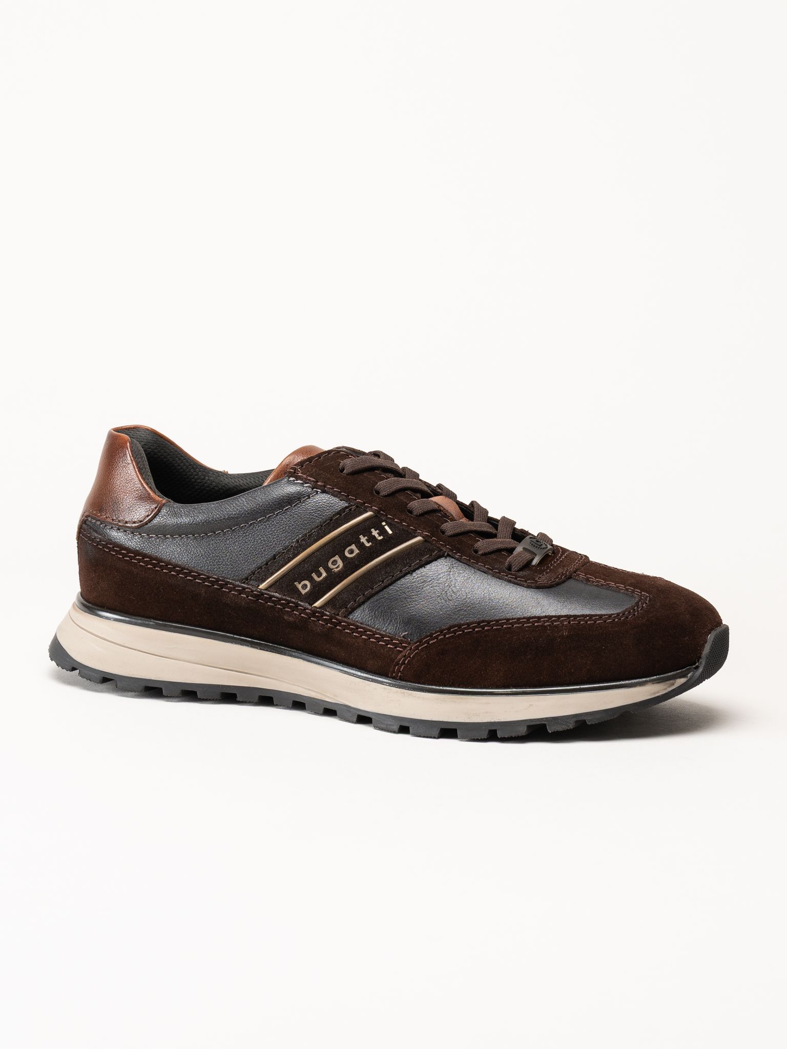 Bugatti - Timon - Mörkbruna sneakers