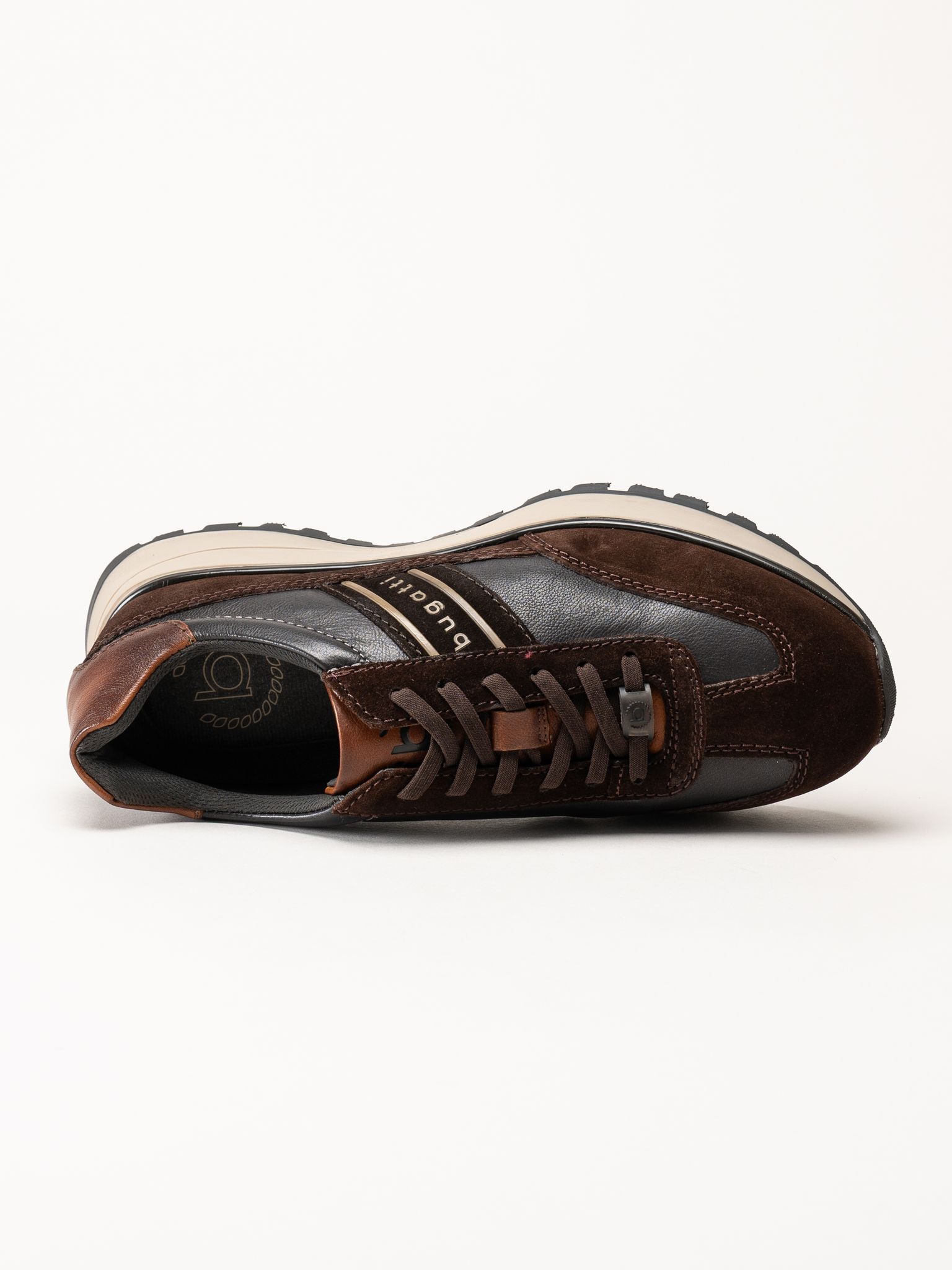 Bugatti - Timon - Mörkbruna sneakers