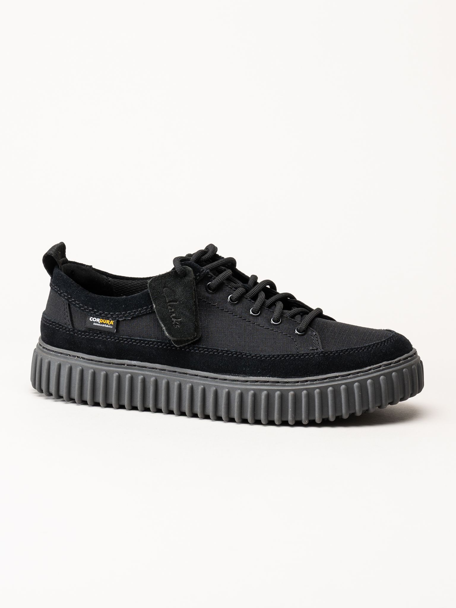Clarks - Torhill Lace - Svarta snörskor