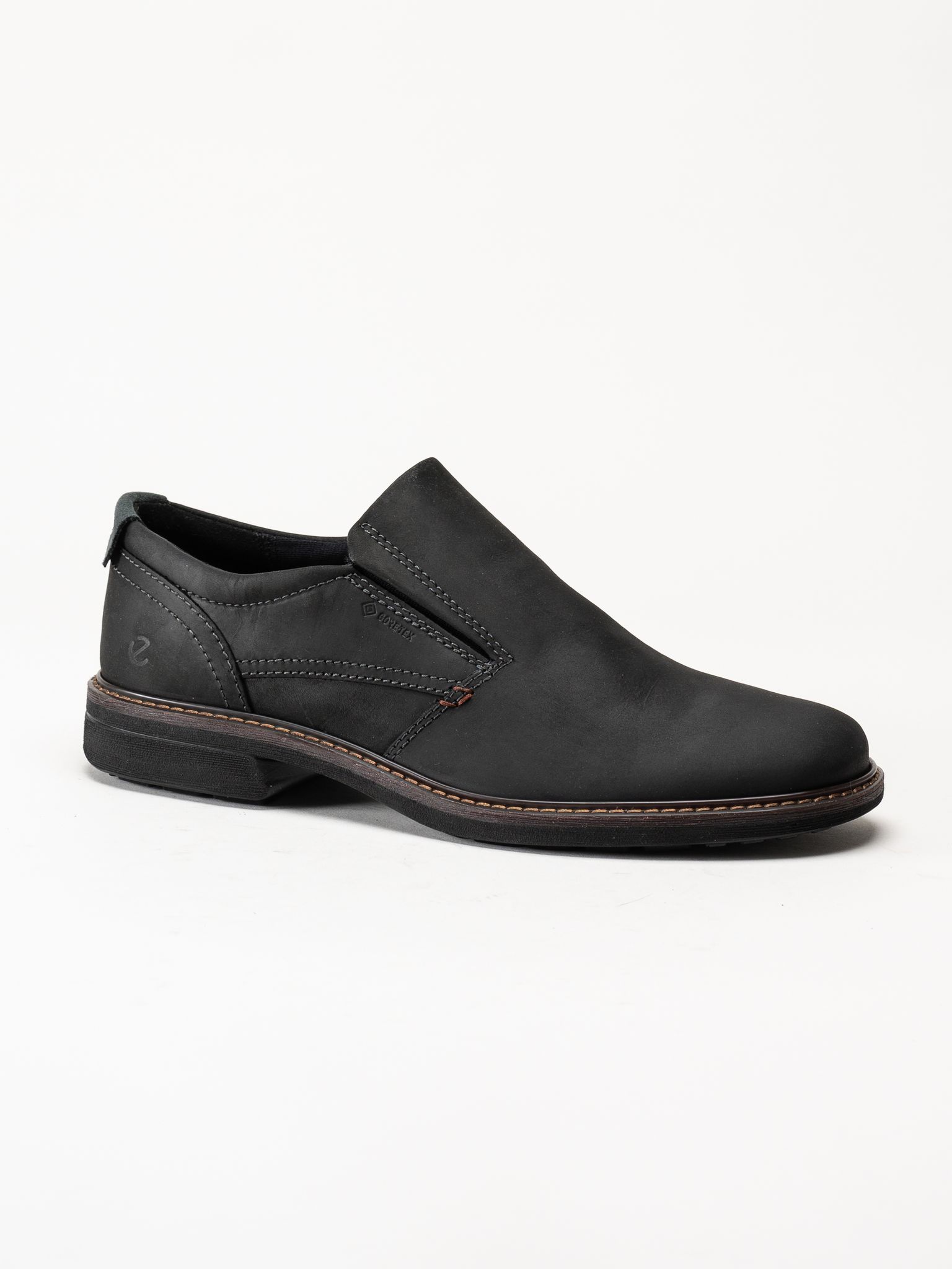 Ecco - Turn - Svarta slip on skor