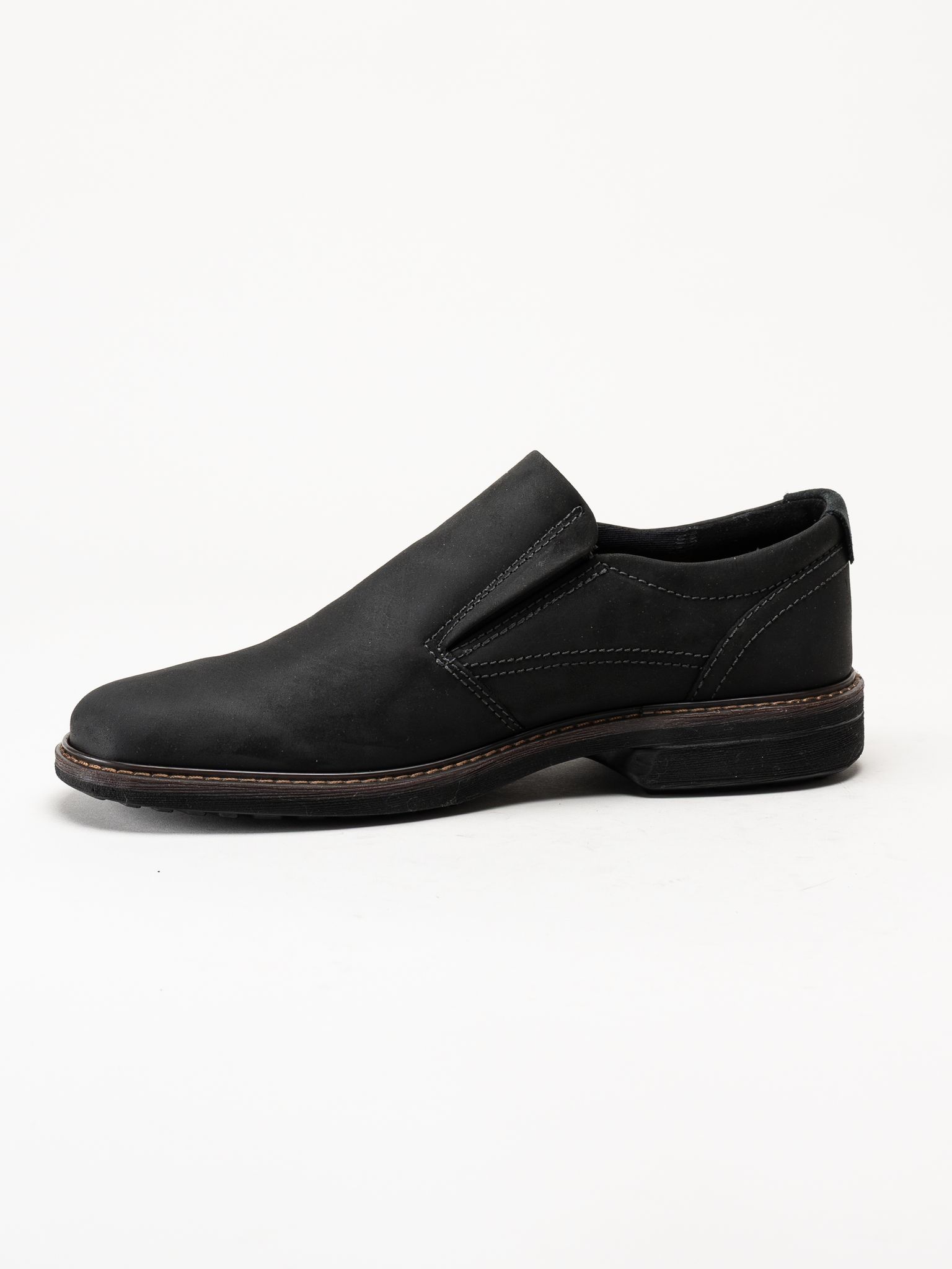 Ecco - Turn - Svarta slip on skor