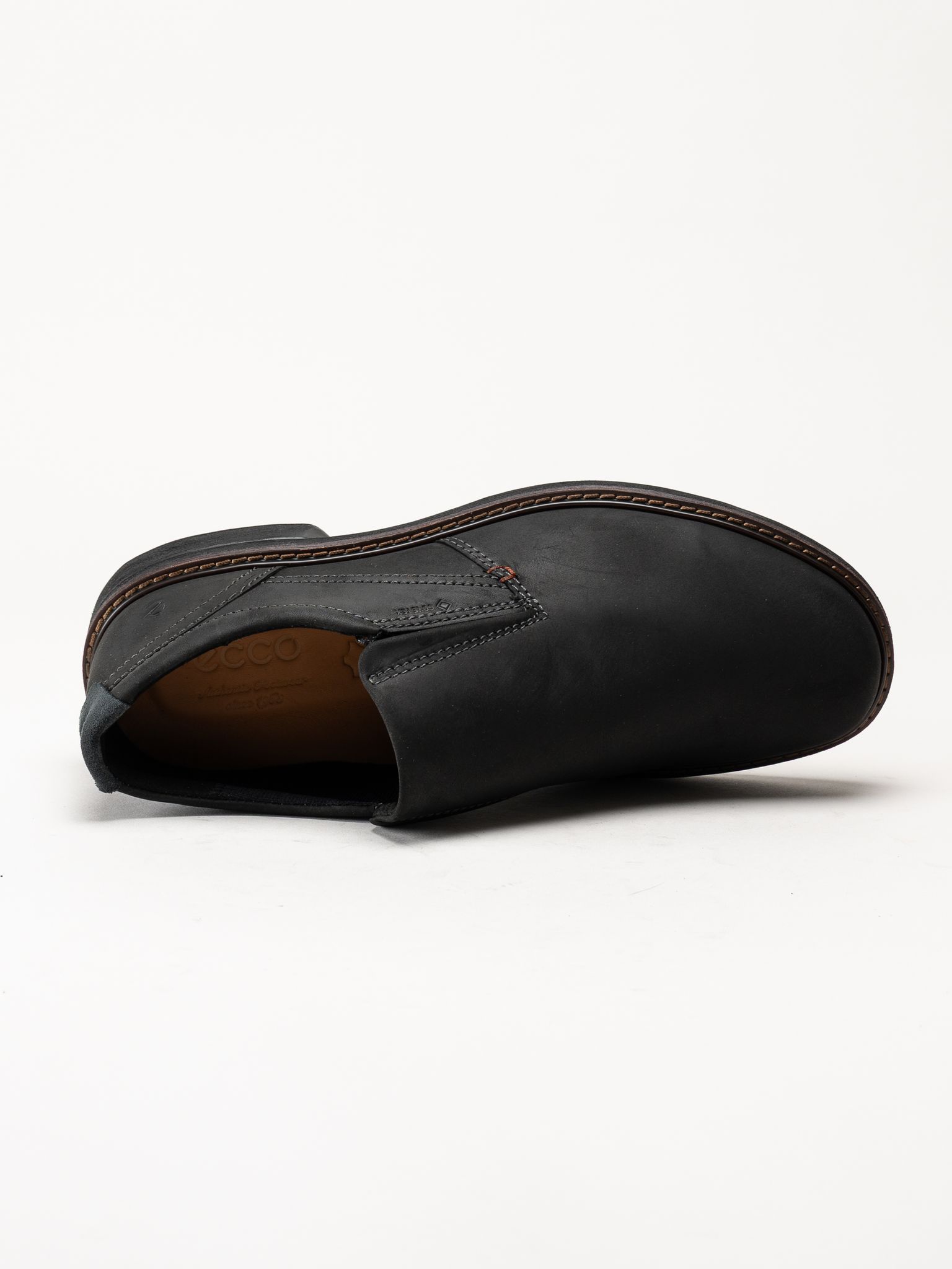 Ecco - Turn - Svarta slip on skor