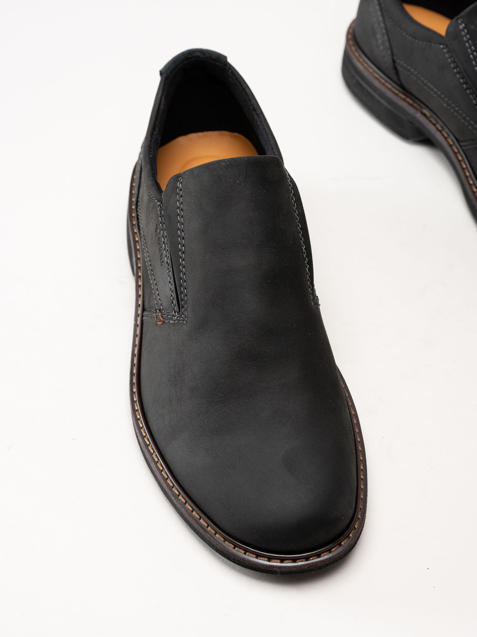 Ecco - Turn - Svarta slip on skor