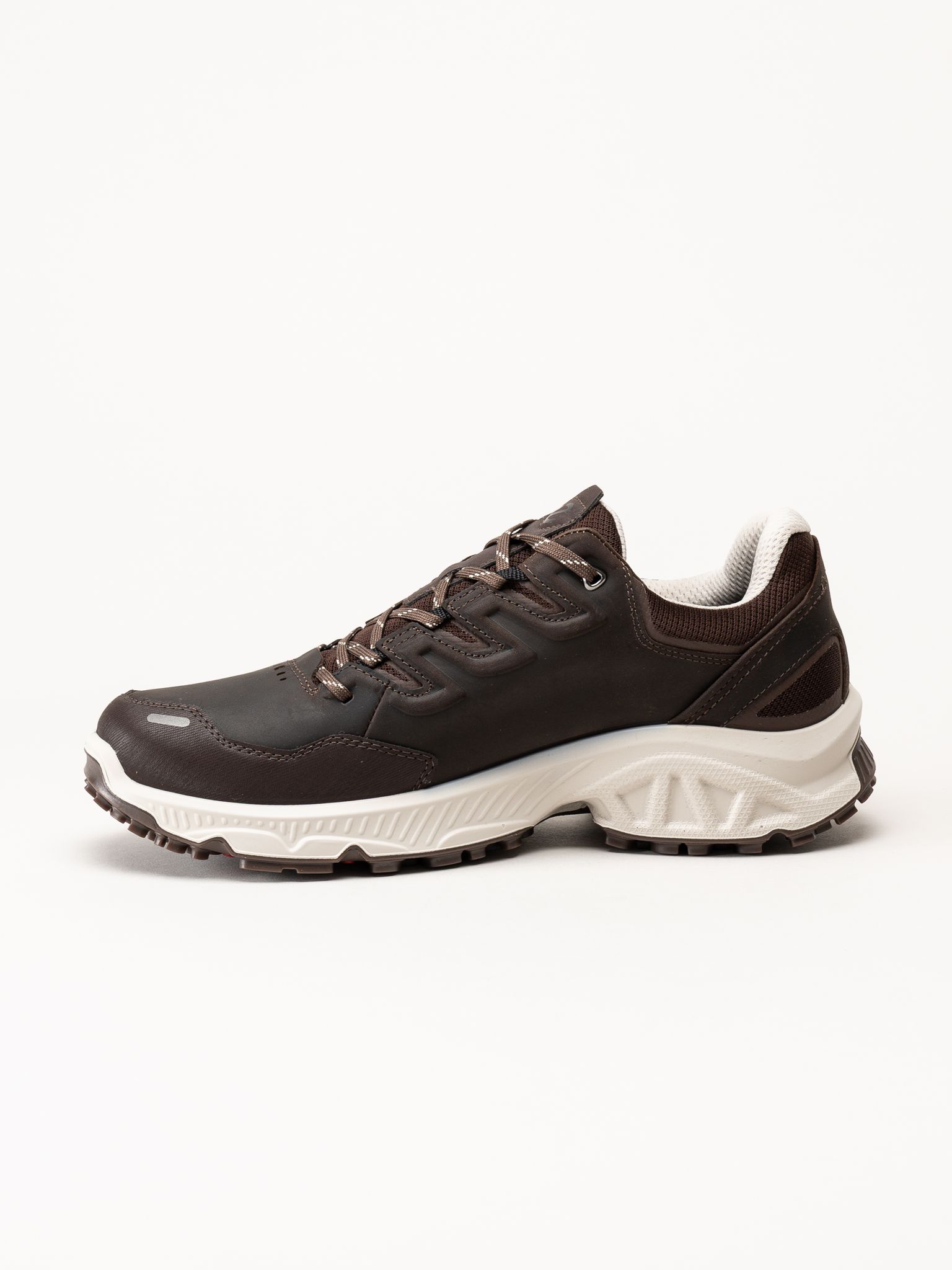 Ecco - Receptor - Mörkbruna sneakers