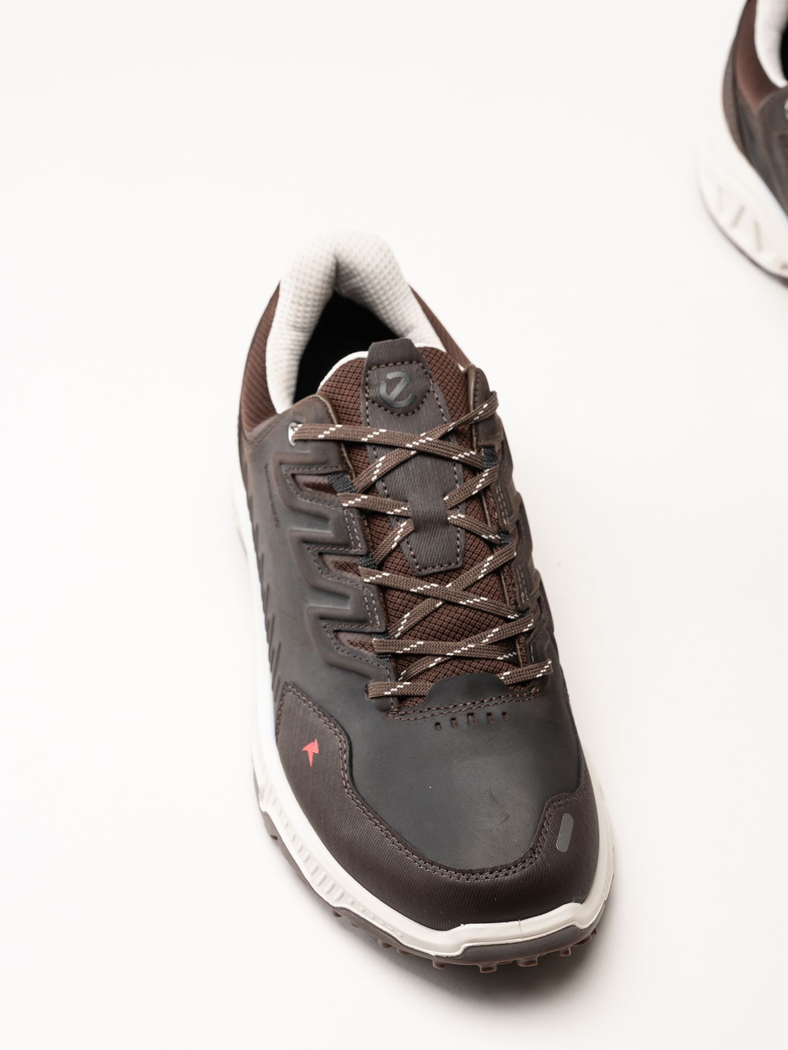 Ecco - Receptor - Mörkbruna sneakers