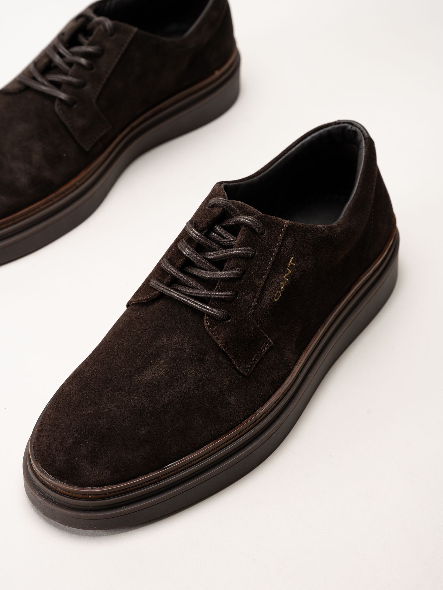 Gant Footwear - Kinzoon - Mörkbruna mockaskor