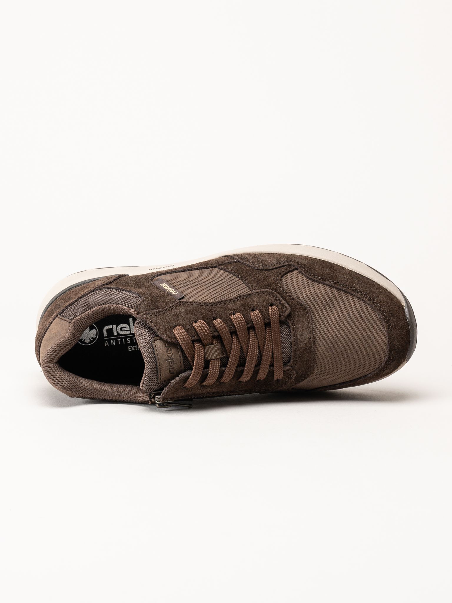 Rieker - Mörkbruna sneakers