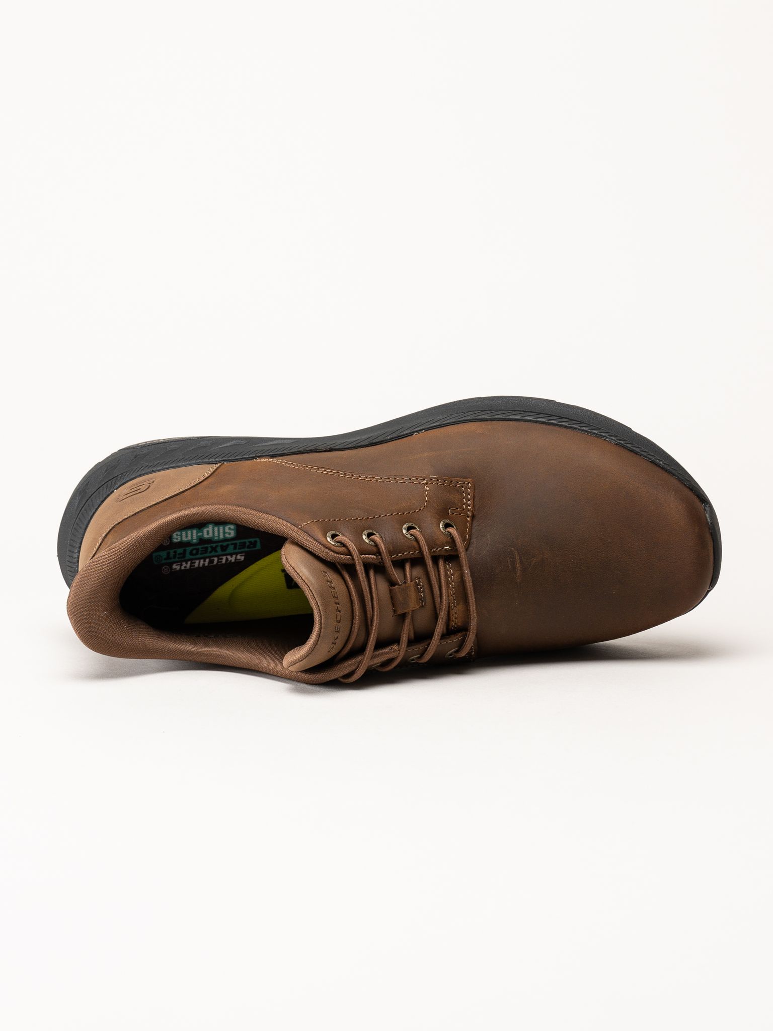Skechers - Pollard Colt - Mörkbruna snörskor