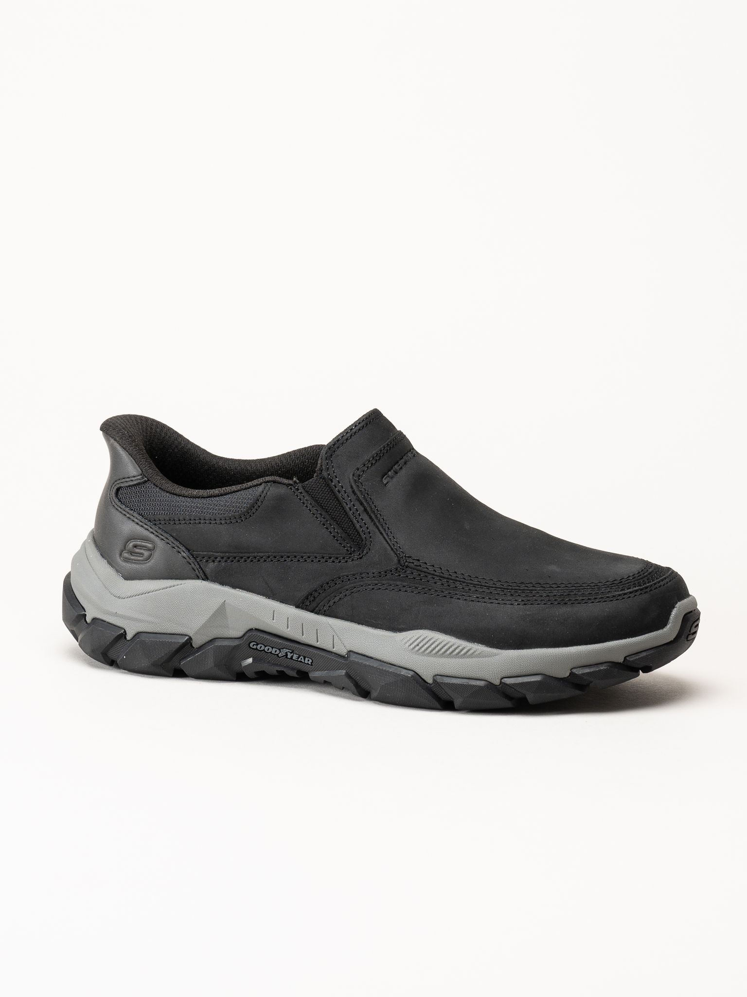 Skechers - Relaxed Fit - Svarta promenadskor