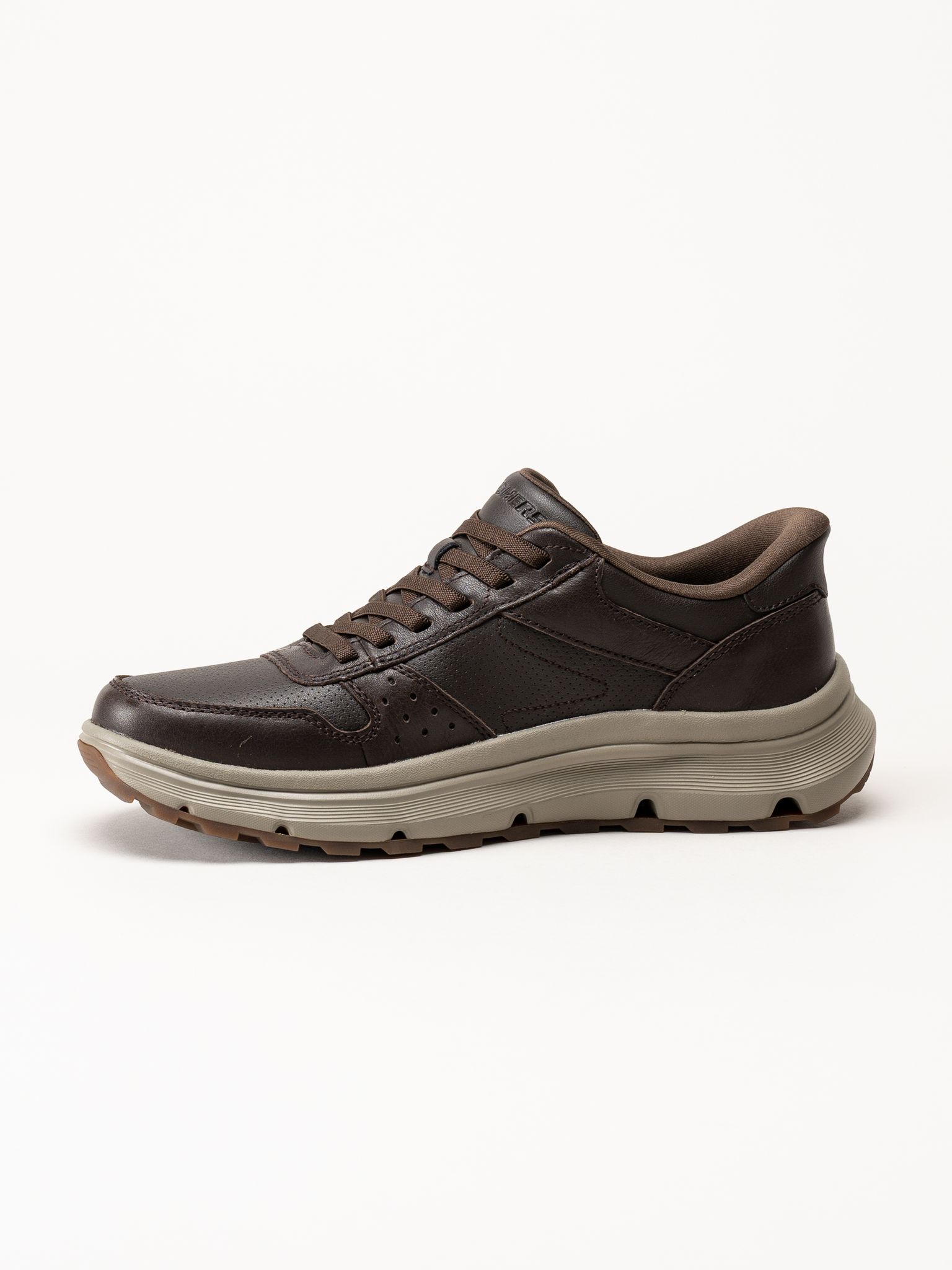 Skechers - Garza Ultra - Tyrell - Mörkbruna sneakers