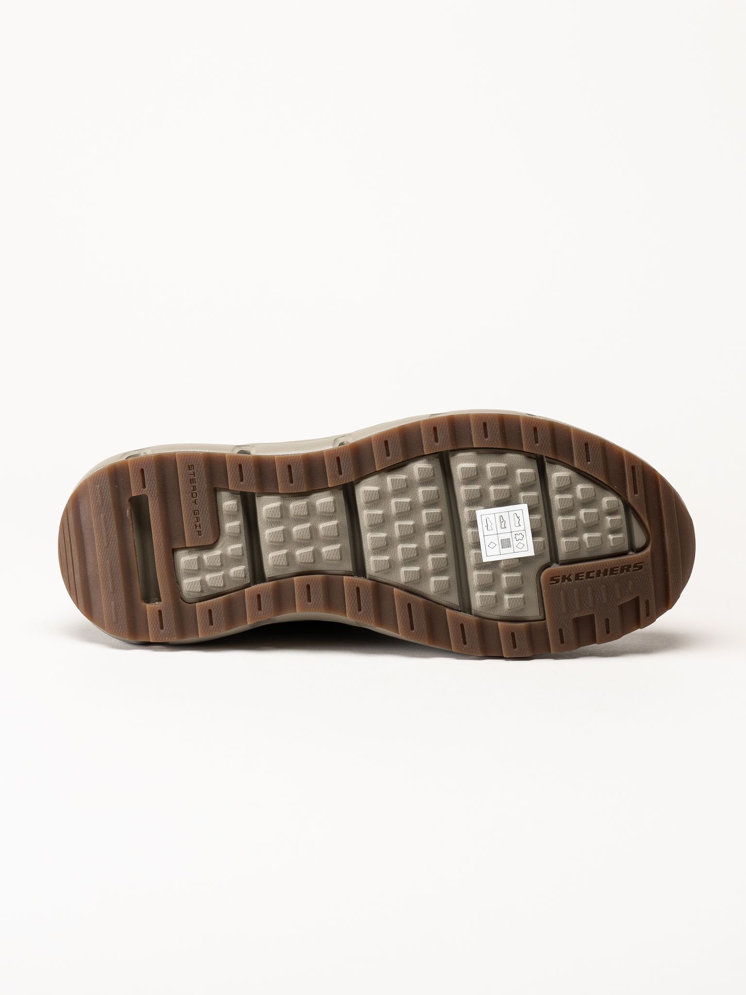 Skechers - Garza Ultra - Tyrell - Mörkbruna sneakers