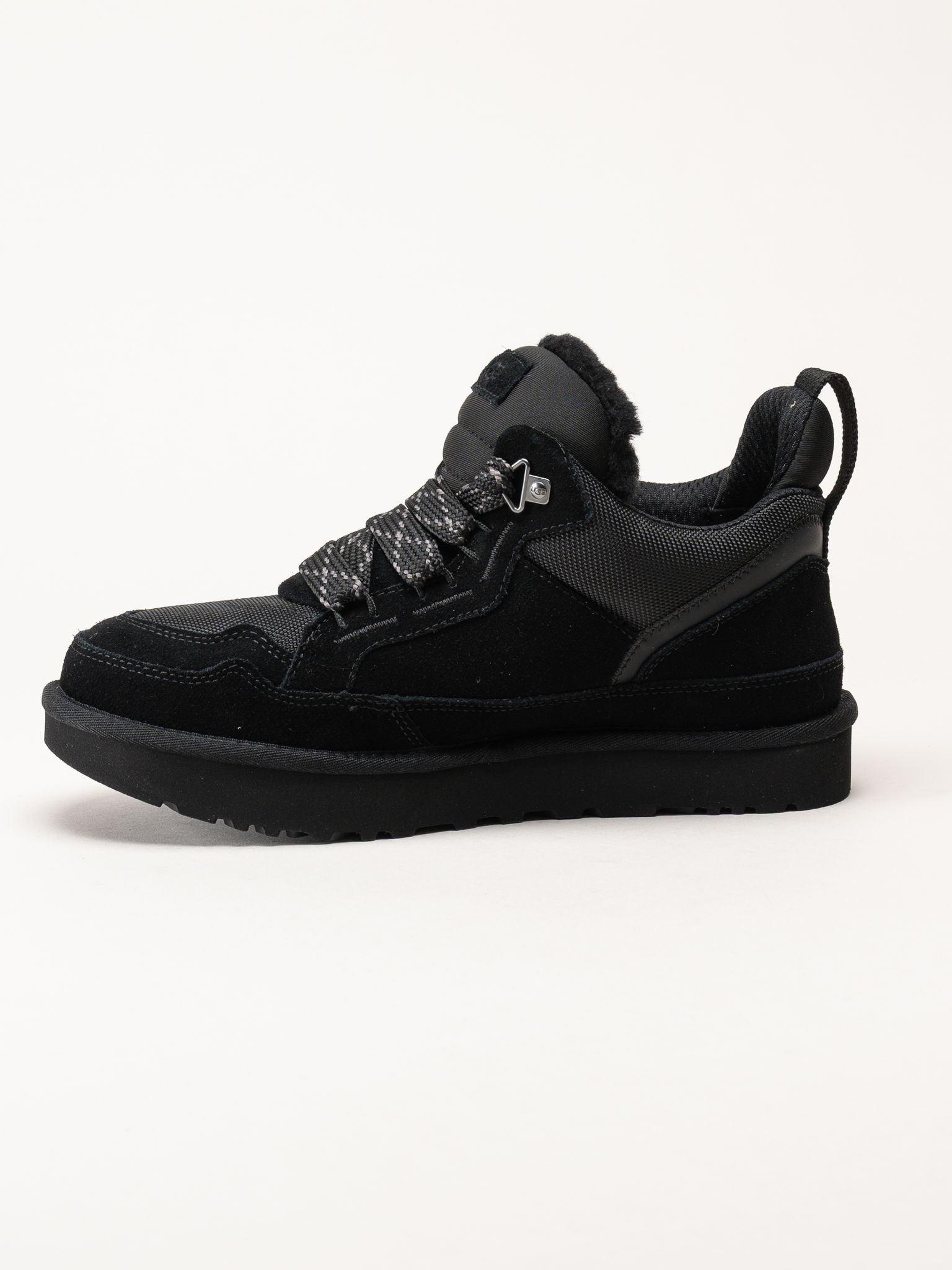 UGG - M Lowmel - Svarta ullfodrade sneakers