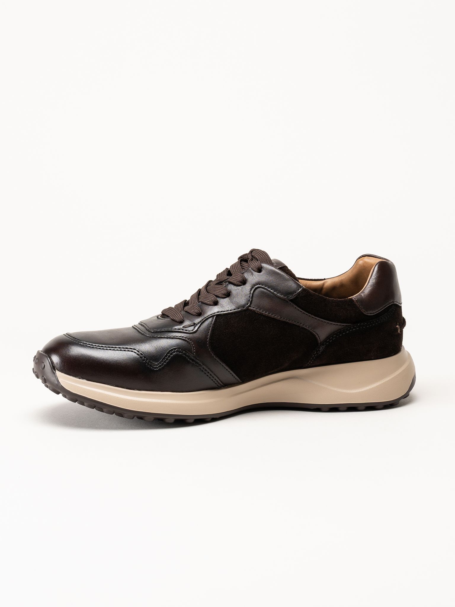 Tamaris - Mörkbruna sneakers