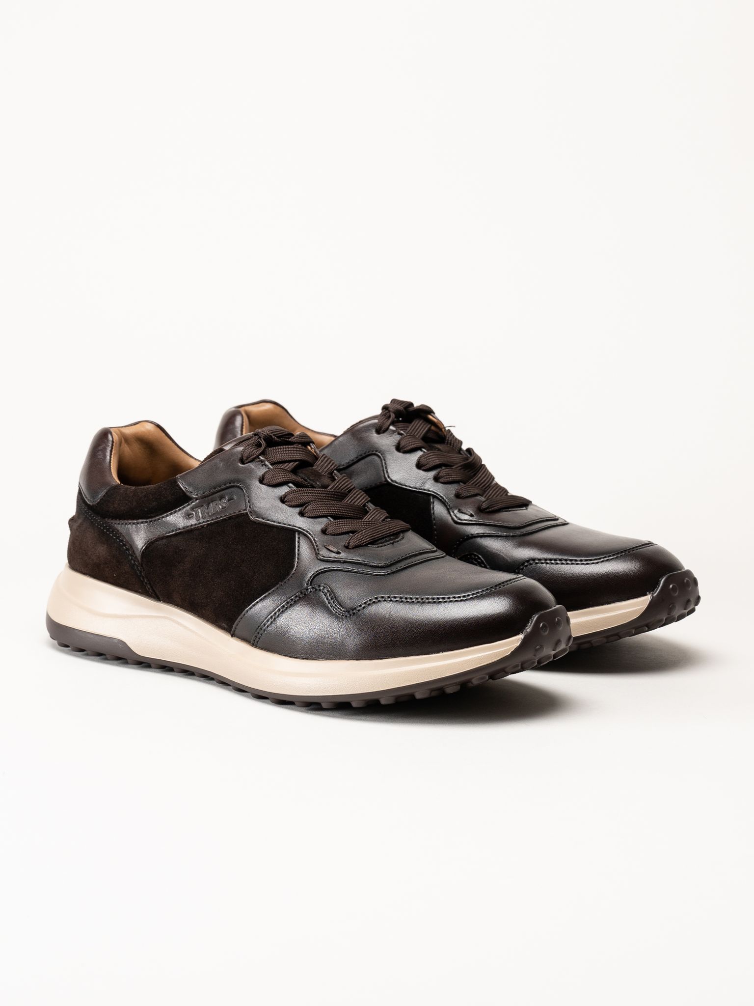 Tamaris - Mörkbruna sneakers