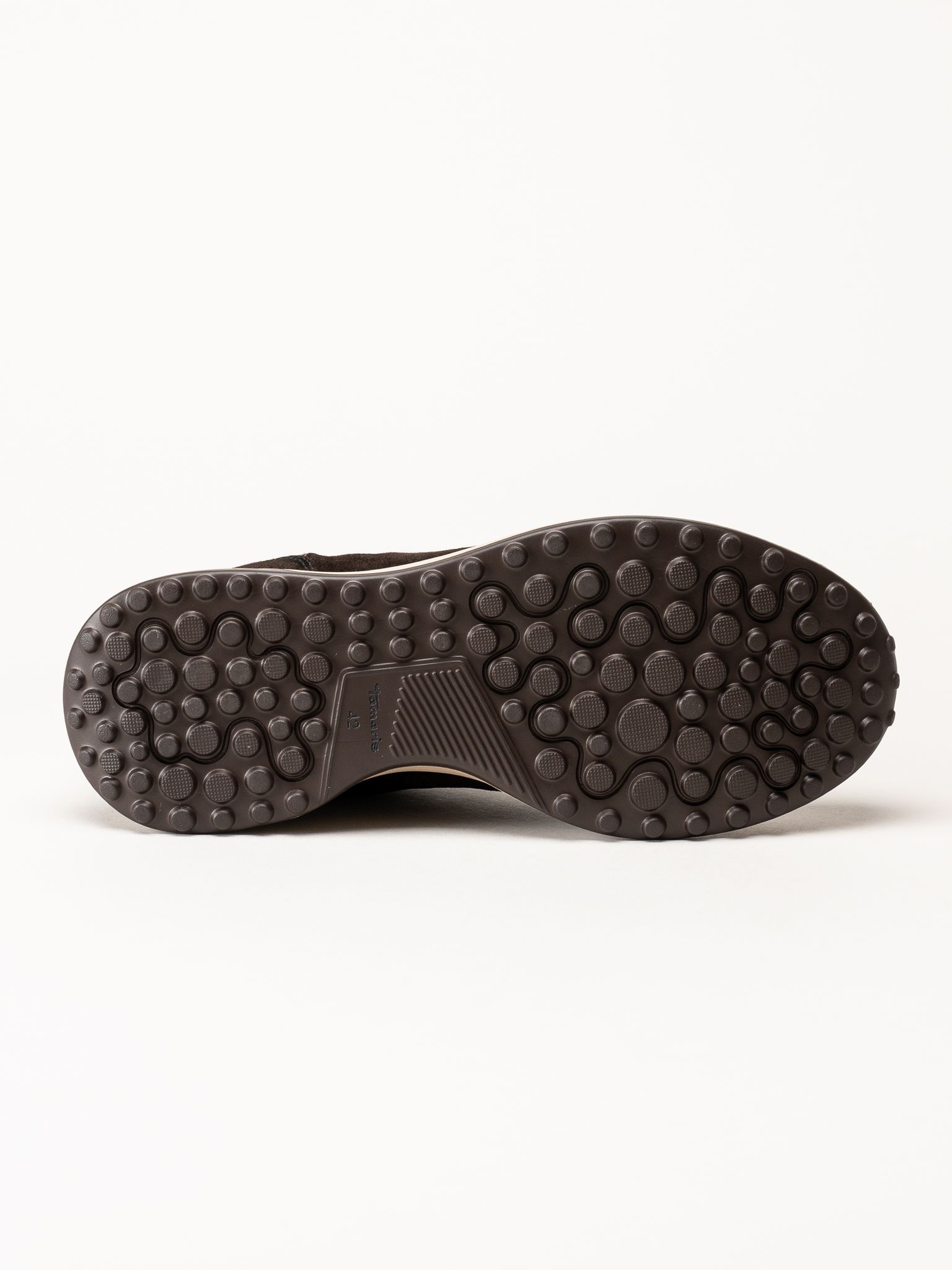 Tamaris - Mörkbruna sneakers