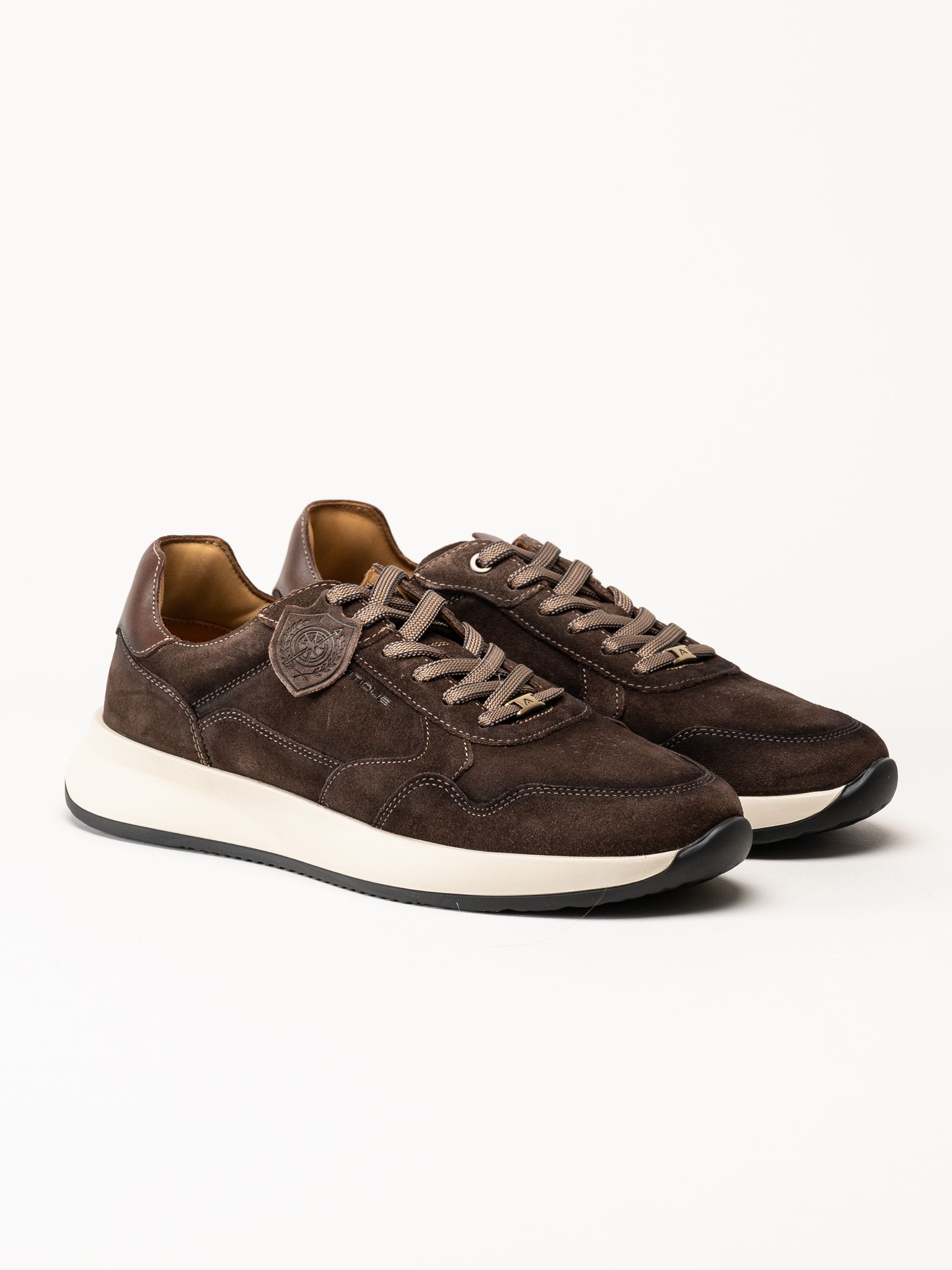 Ambitious - Ronnie - Mörkbruna sneakers