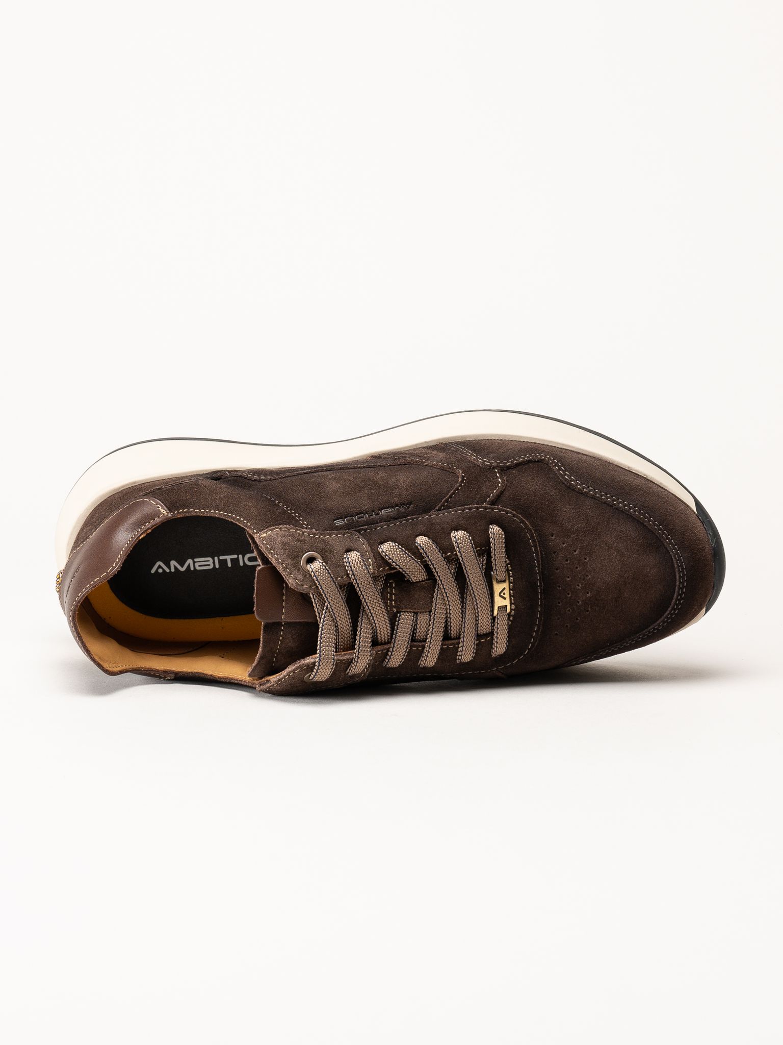 Ambitious - Ronnie - Mörkbruna sneakers