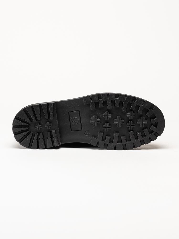 Playboy Footwear - Austin - Svarta loafers i mocka