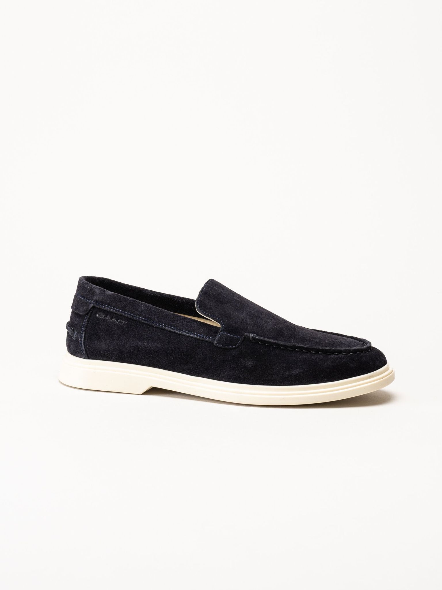Gant Footwear - Boery - Mörkblå loafers i mocka