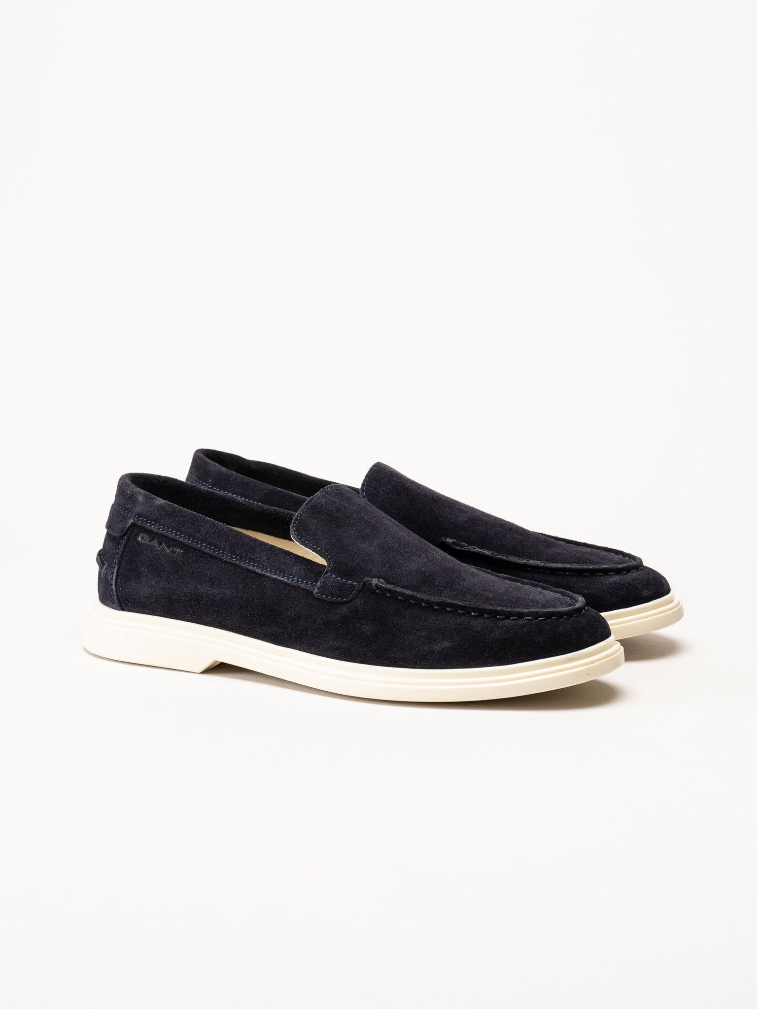 Gant Footwear - Boery - Mörkblå loafers i mocka