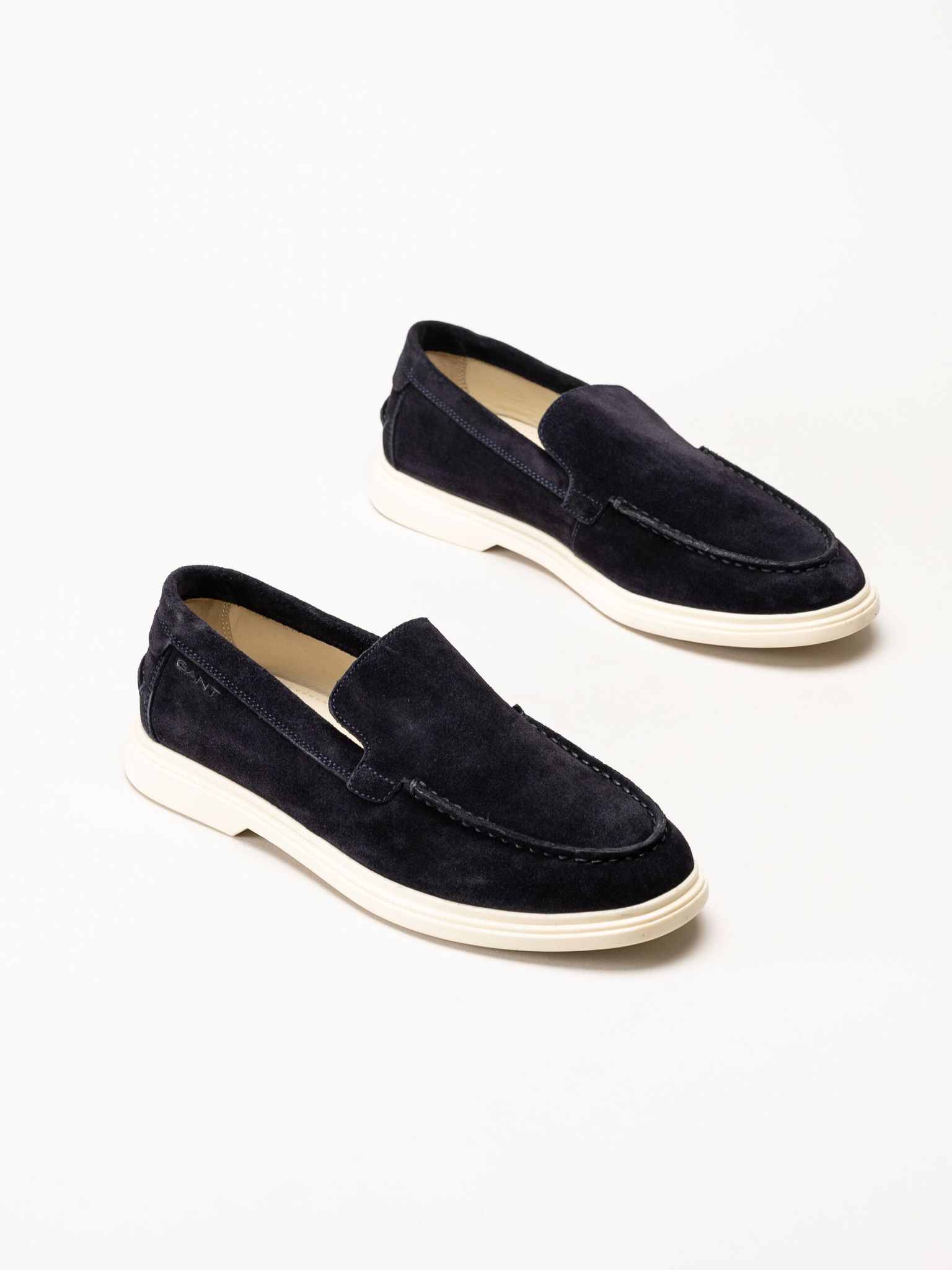 Gant Footwear - Boery - Mörkblå loafers i mocka