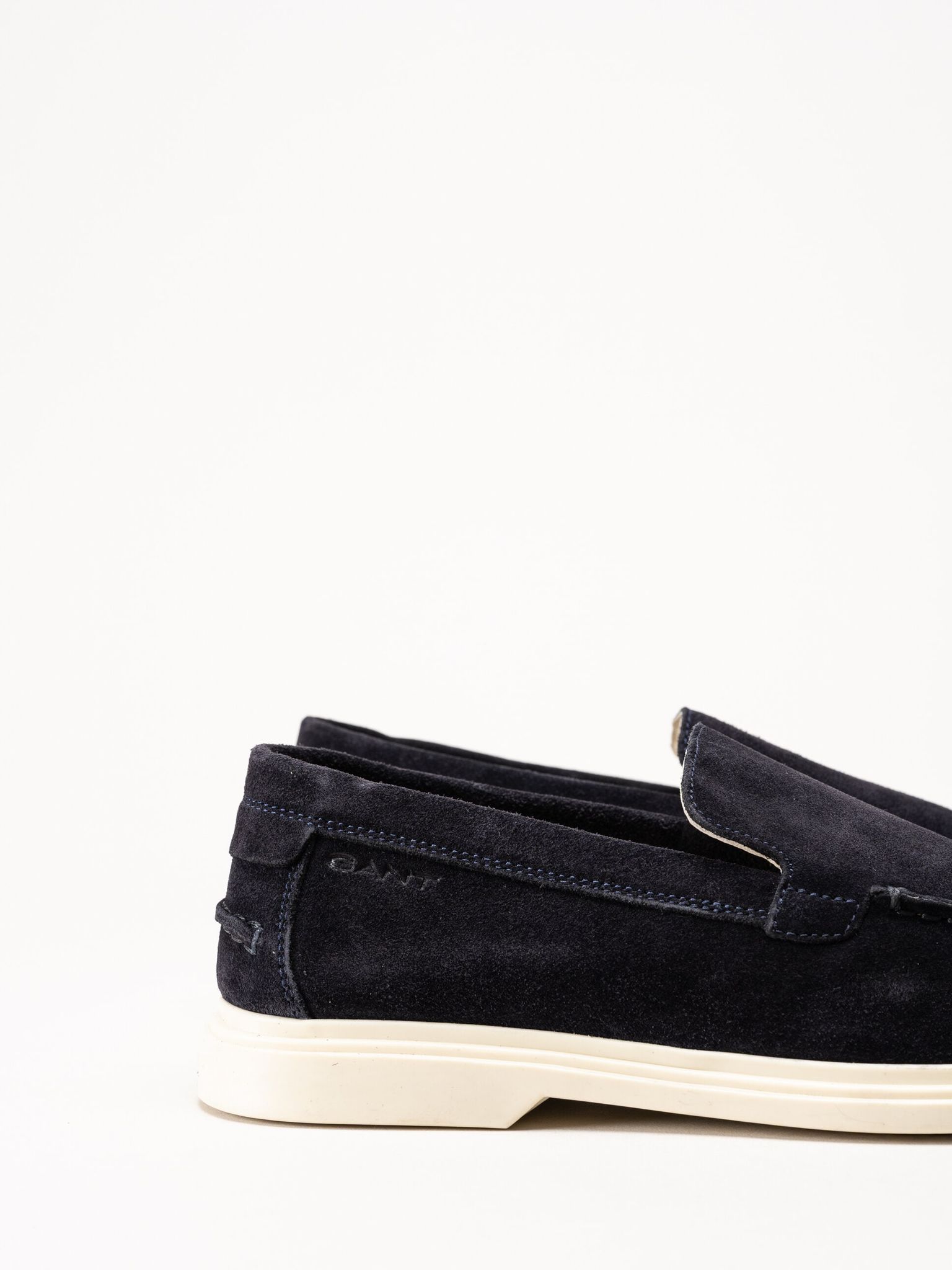 Gant Footwear - Boery - Mörkblå loafers i mocka