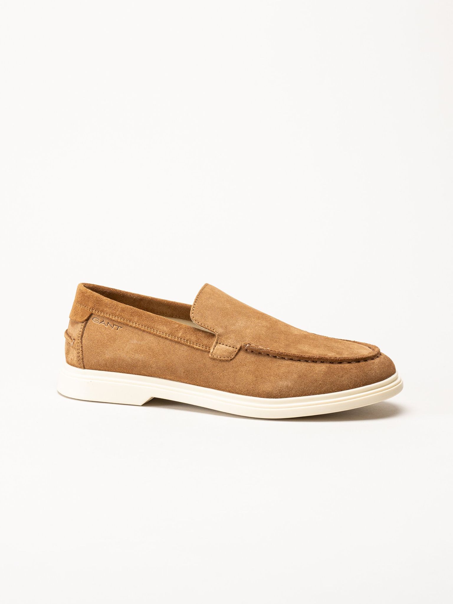 Gant Footwear - Boery - Ljusbruna loafers i mocka
