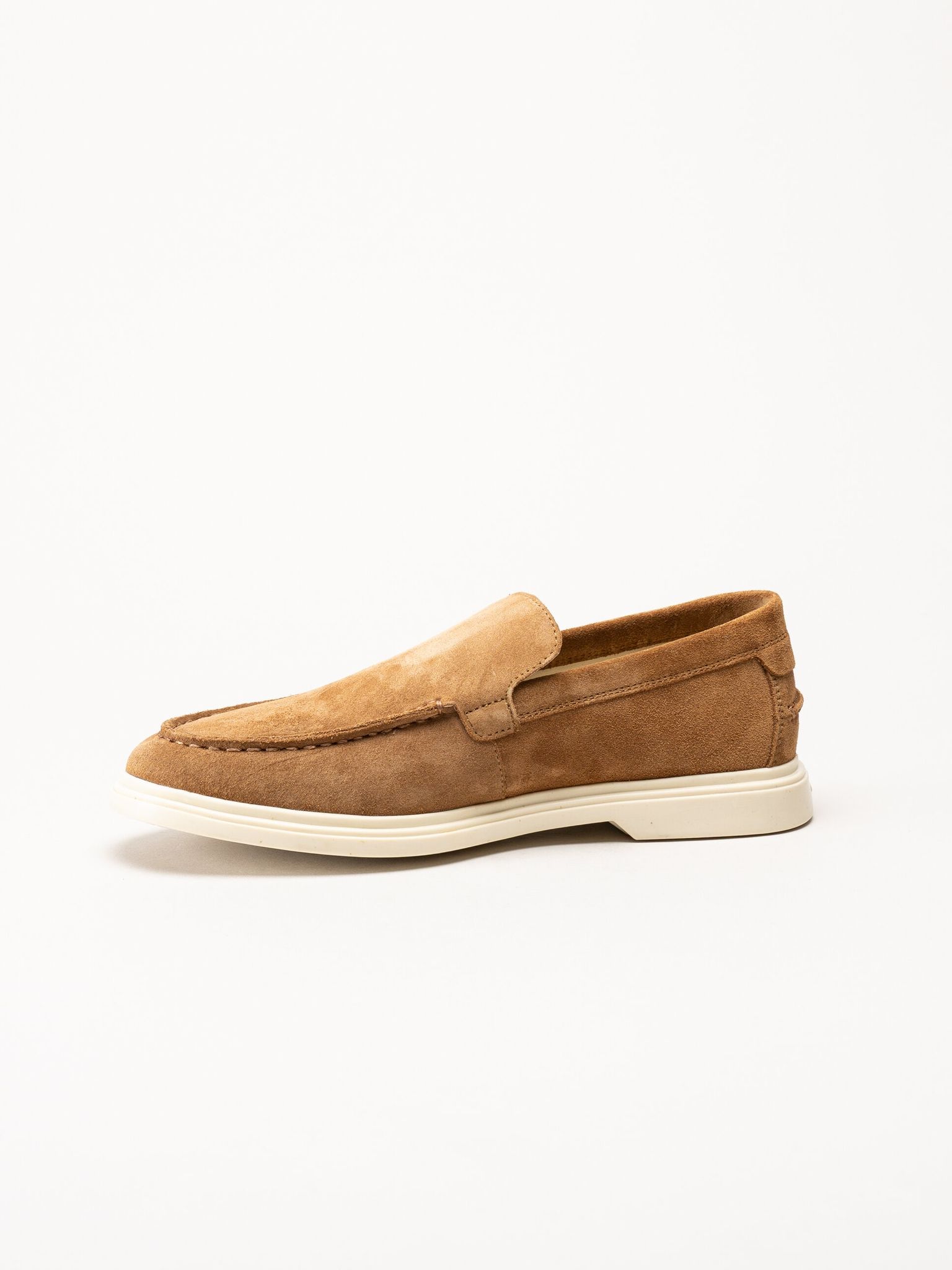 Gant Footwear - Boery - Ljusbruna loafers i mocka
