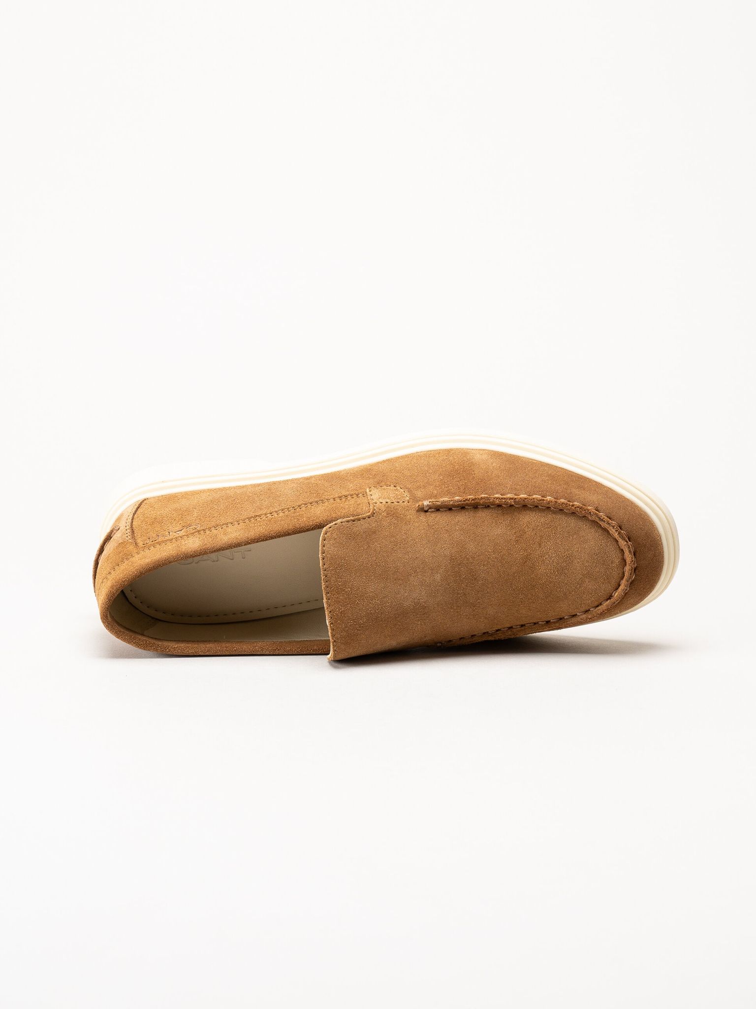 Gant Footwear - Boery - Ljusbruna loafers i mocka