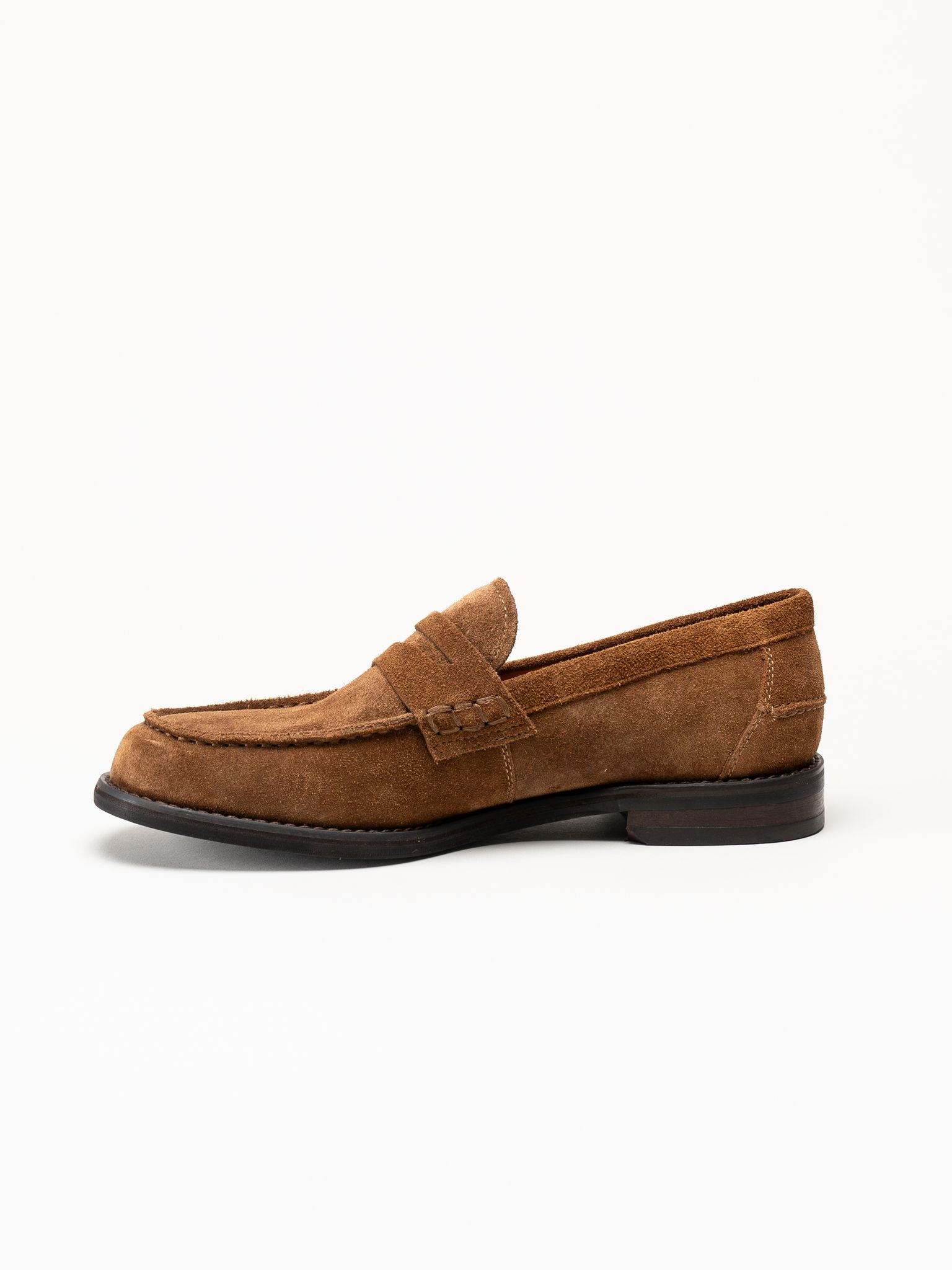 Vagabond - Steven - Bruna loafers i mocka