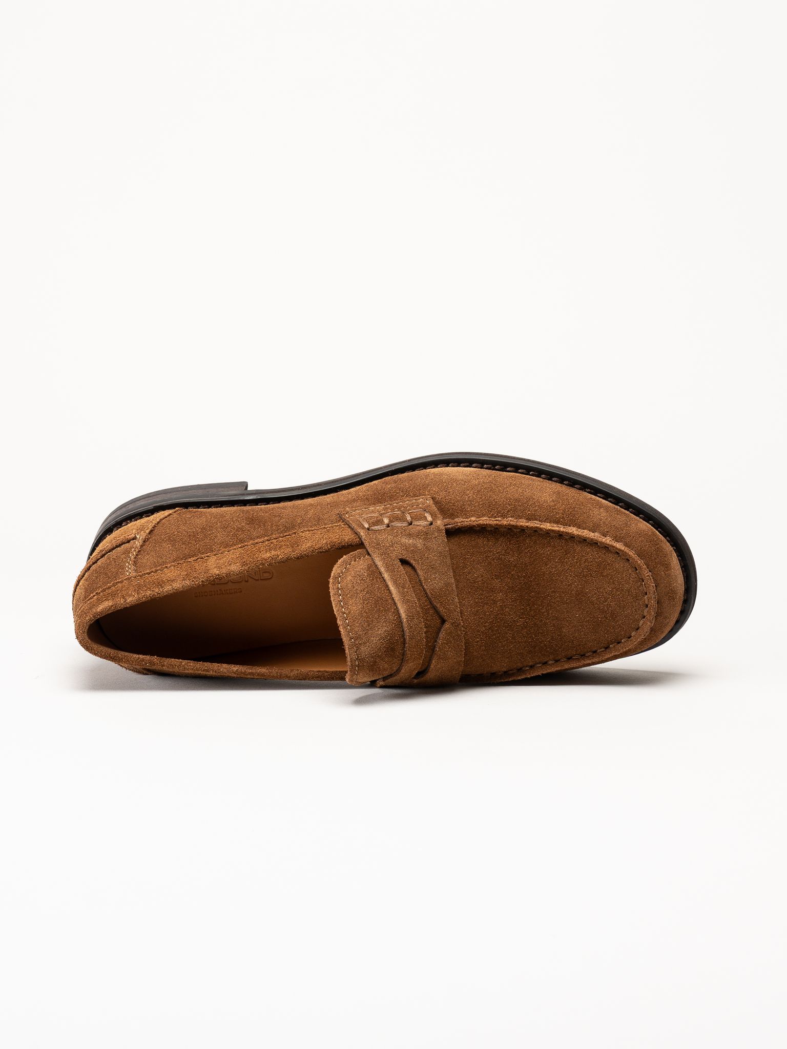 Vagabond - Steven - Bruna loafers i mocka