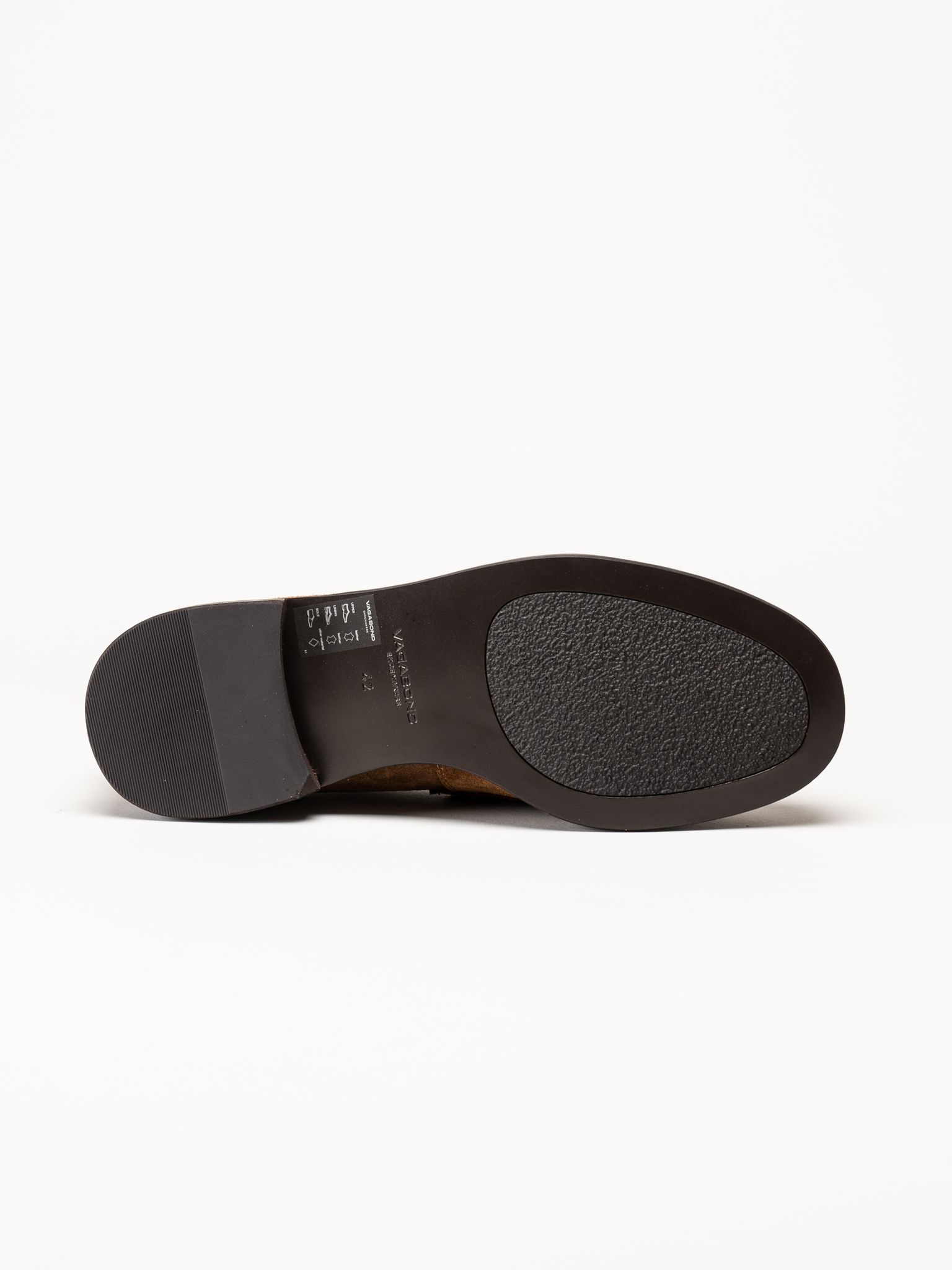 Vagabond - Steven - Bruna loafers i mocka