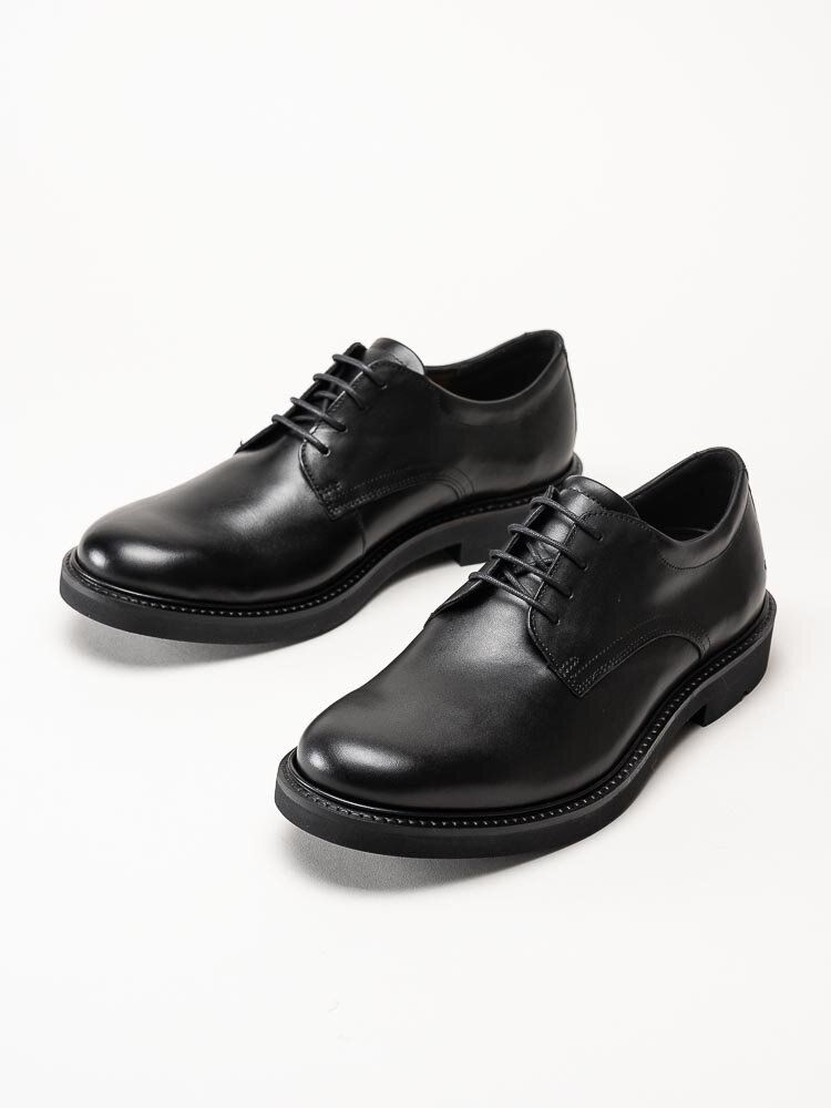 Ecco - Metro London - Svarta klassiska snörskor i skinn