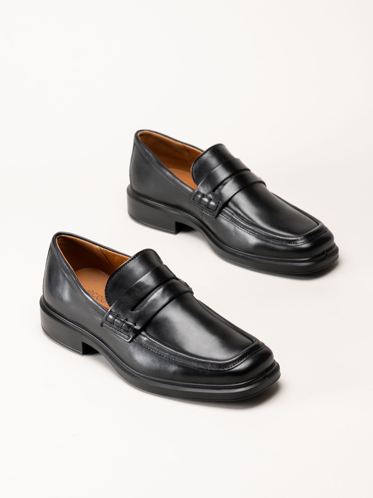 Ecco - Helsinki 2 - Svarta loafers