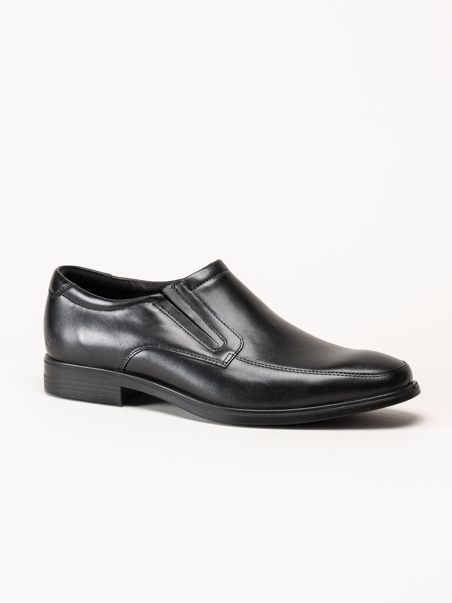 Ecco - Melbourne - Svarta slip on skor