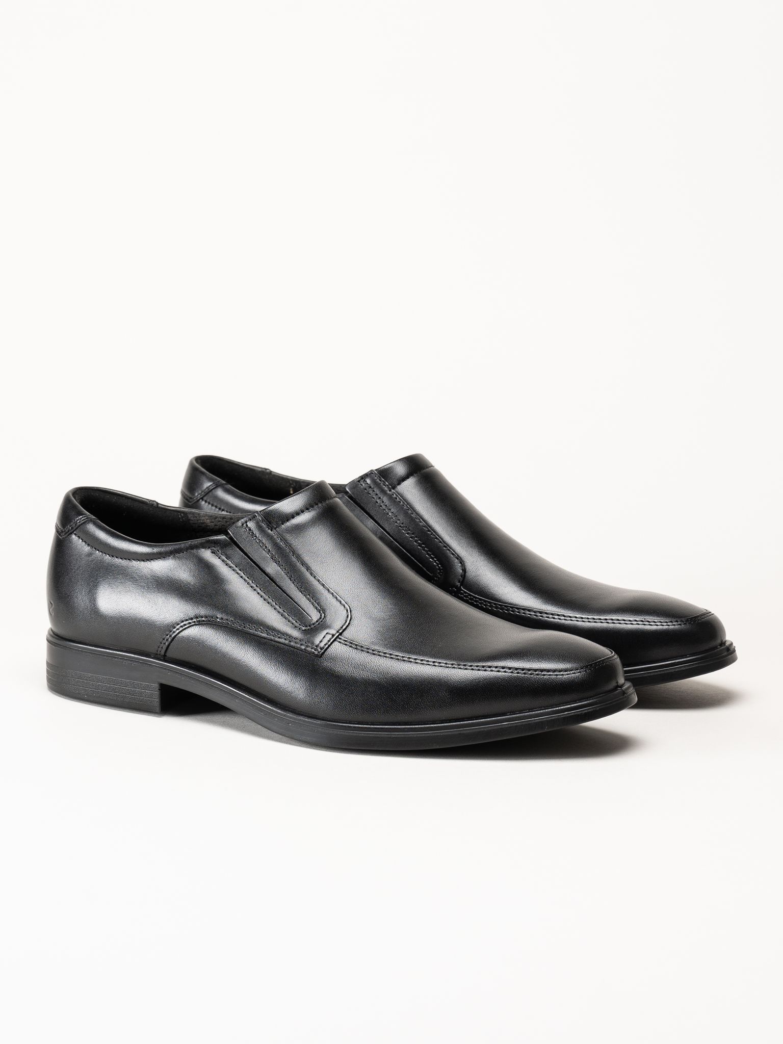 Ecco - Melbourne - Svarta slip on skor