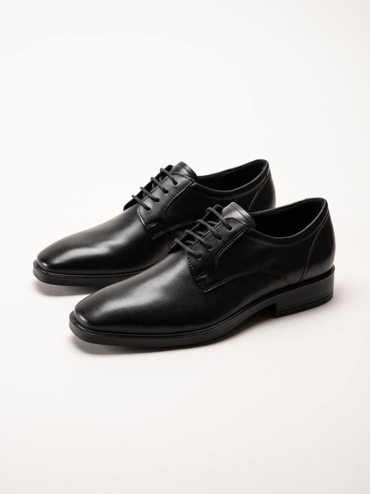 Ecco - Metropole Milan - Svarta slip on skor