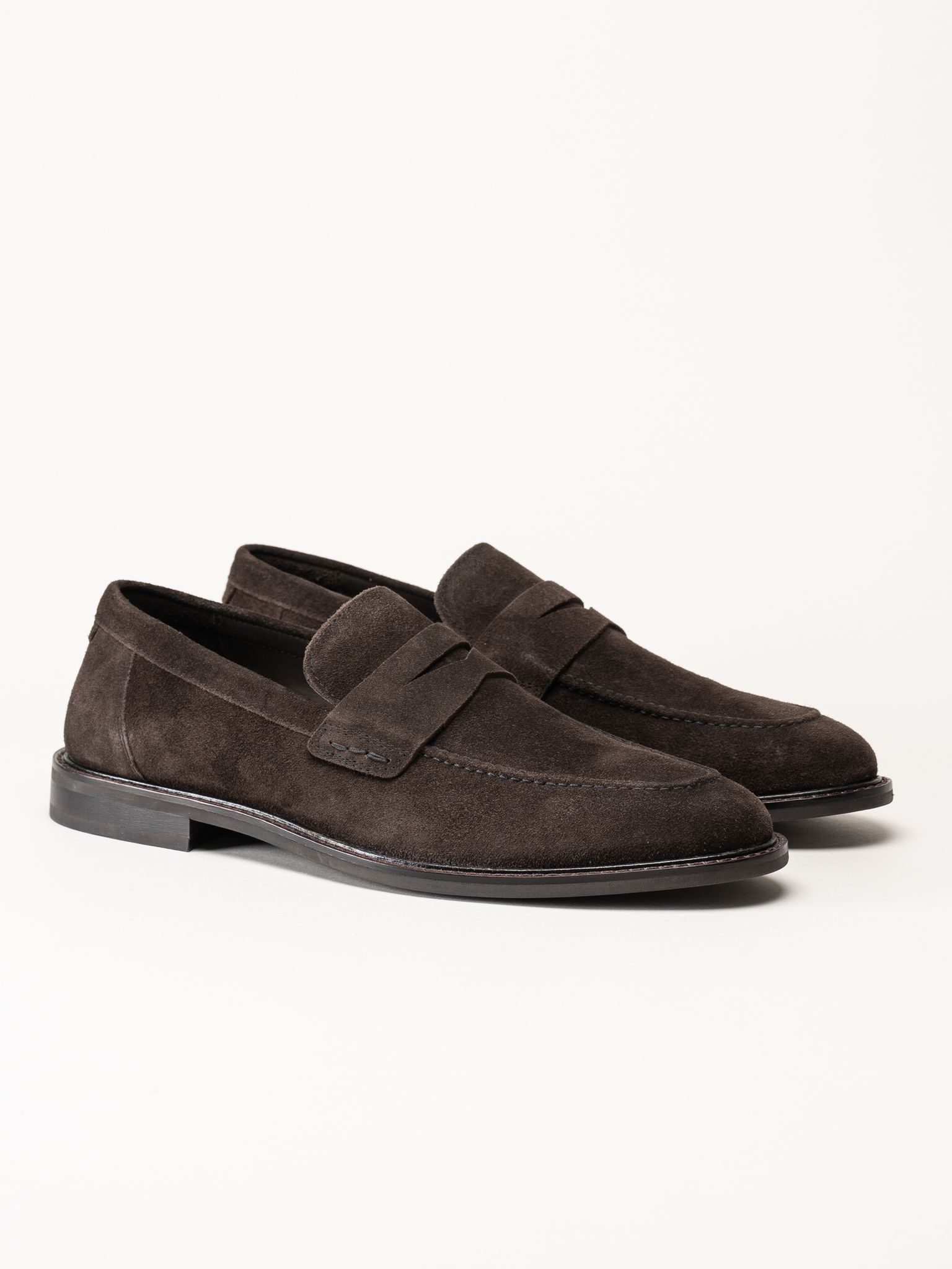 Gant Footwear - Lozham - Mörkbruna loafers