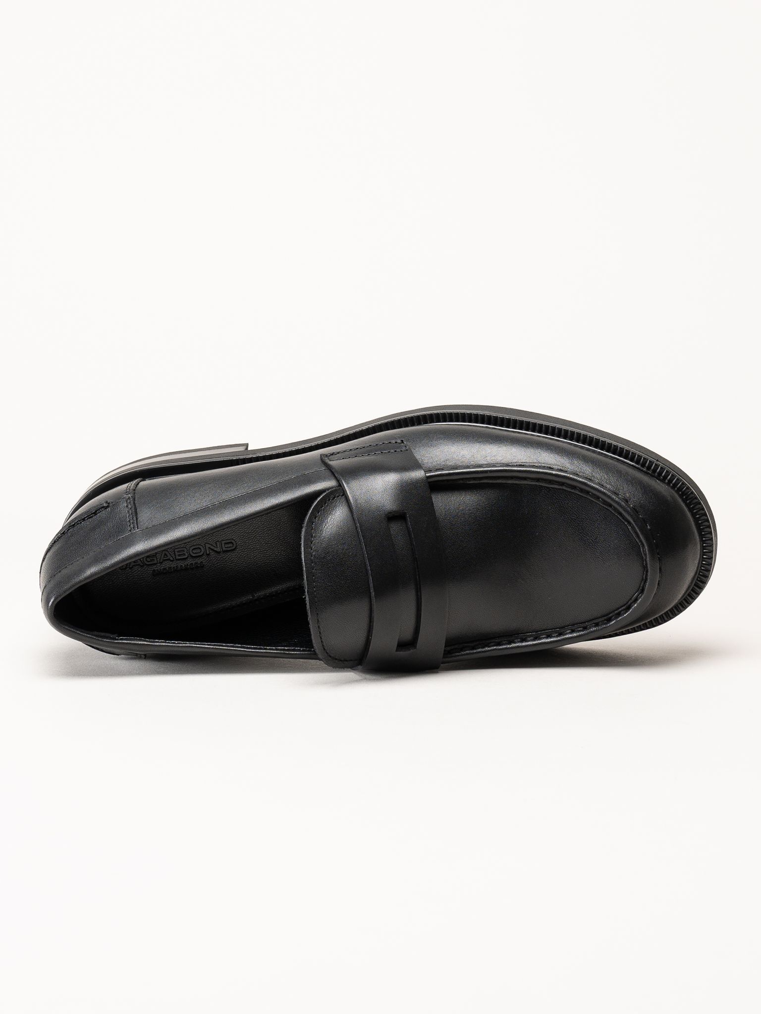 Vagabond - Floyd - Svarta loafers