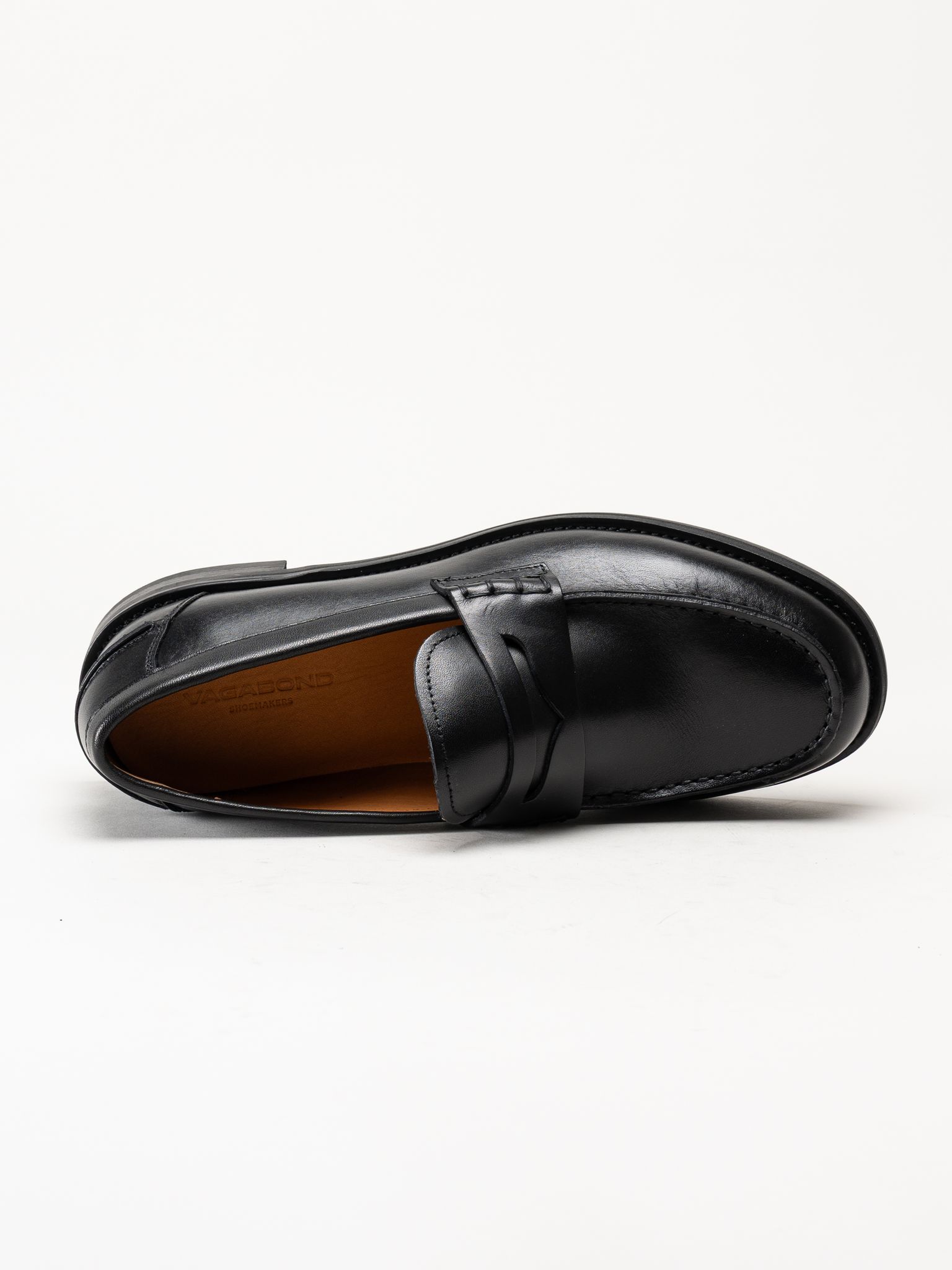 Vagabond - Steven - Svarta loafers