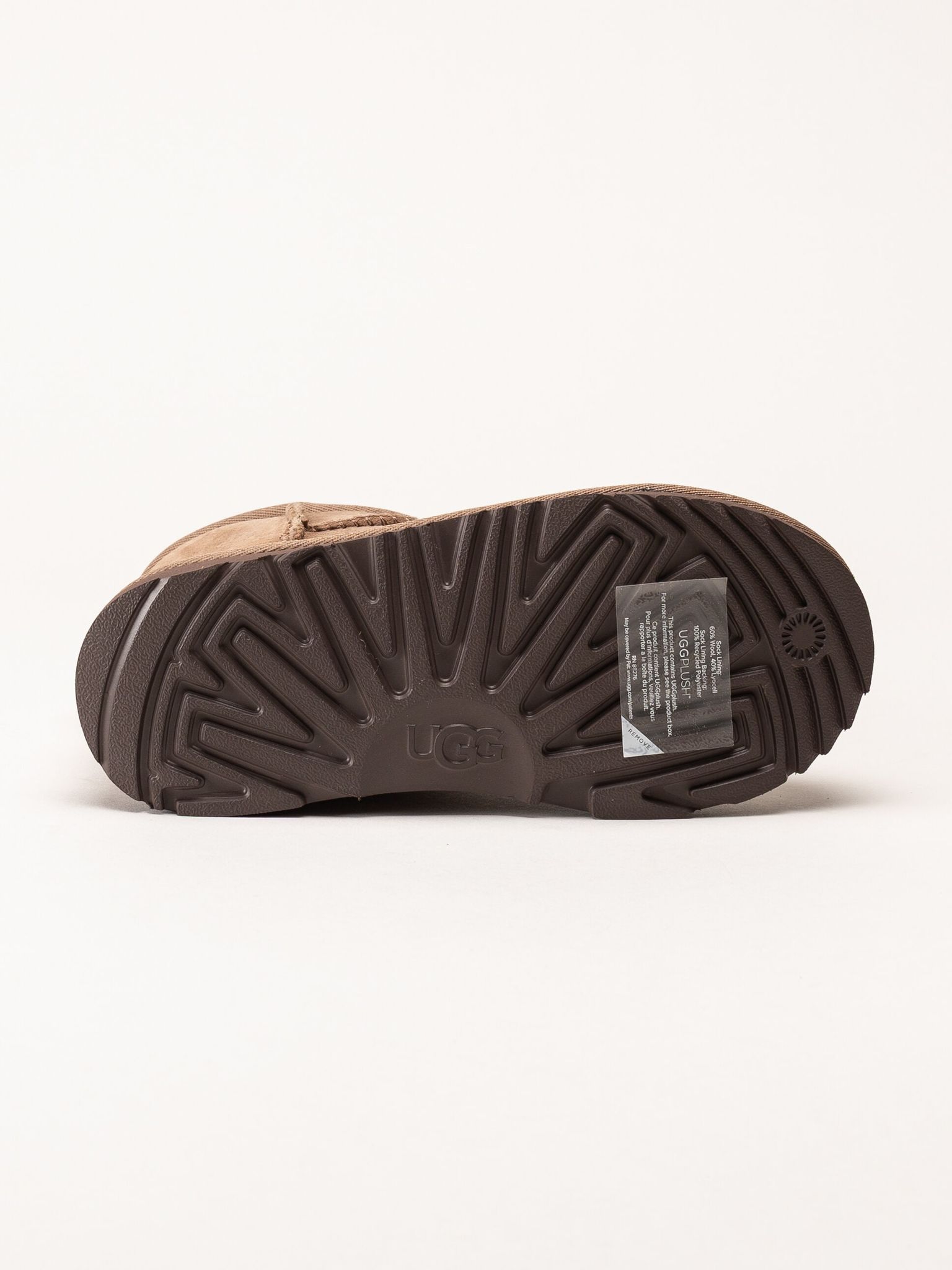 UGG - K Classic Mini II - Bruna ullfodrade boots i mocka