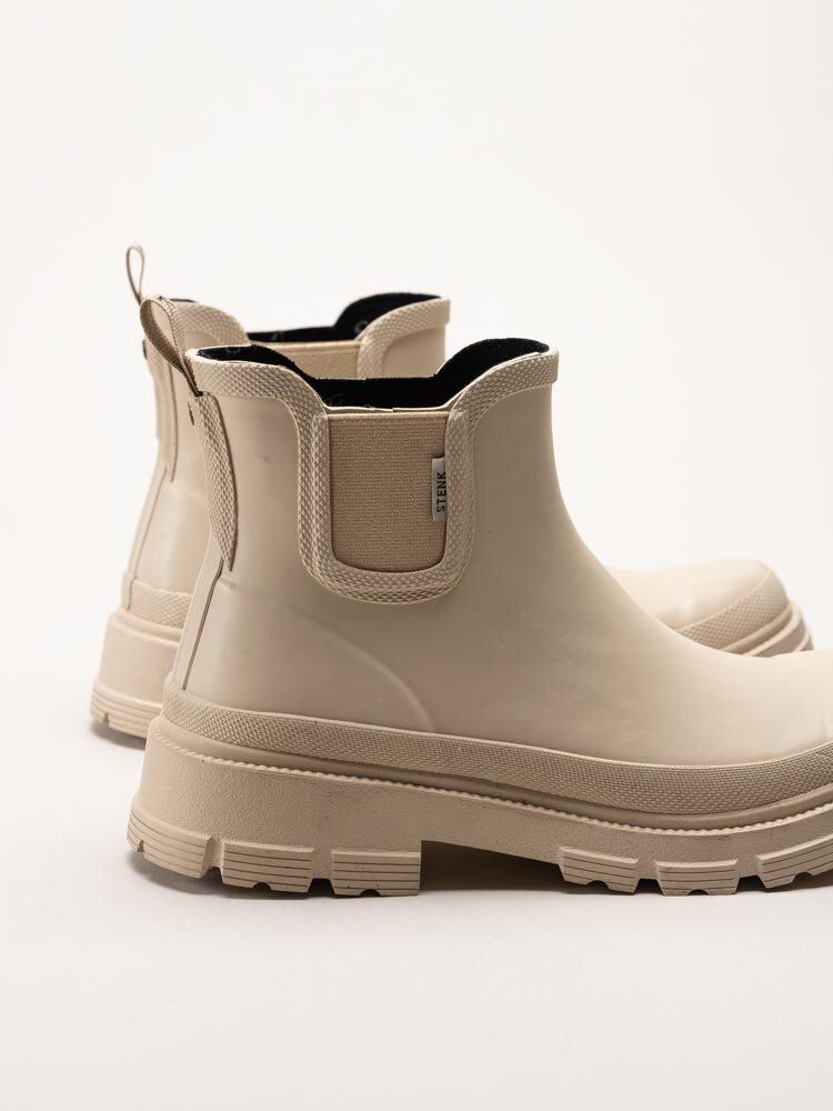 STENK - Ängeså - Beige låga gummistövlar